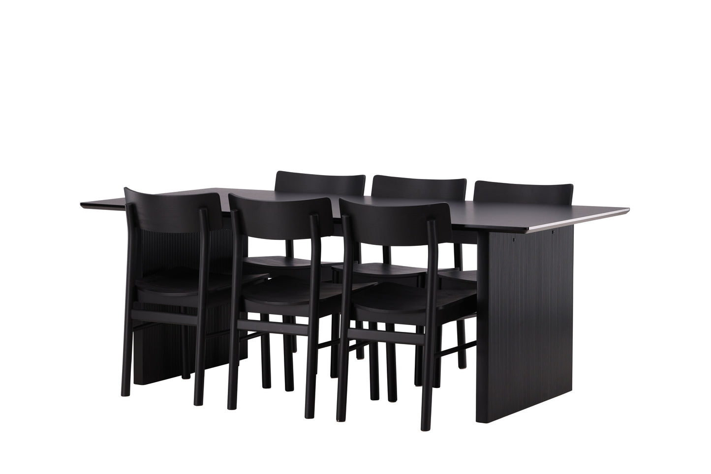 Vail Matbord med Montros Stolarna Matgrupp
