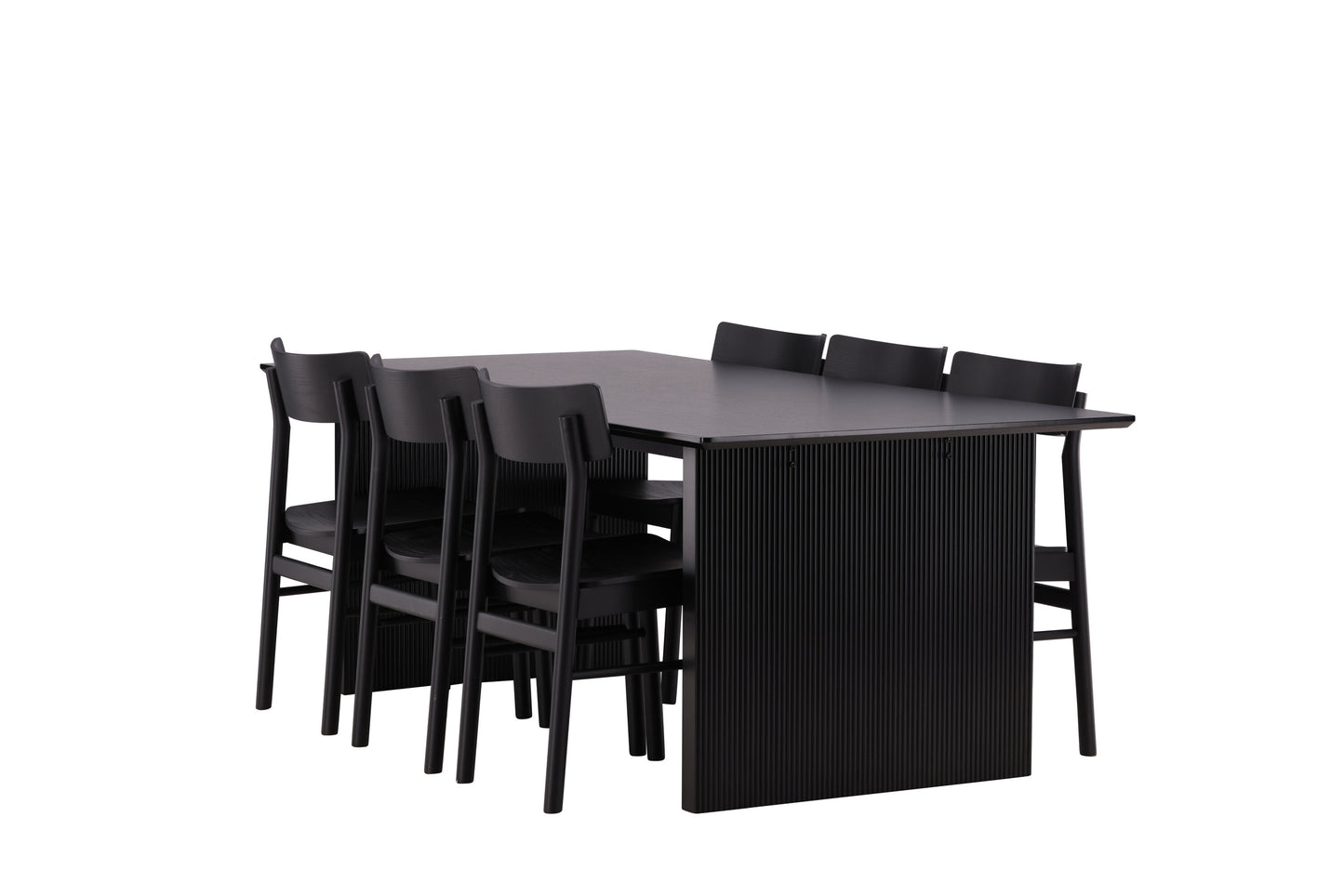 Vail Matbord med Montros Stolarna Matgrupp