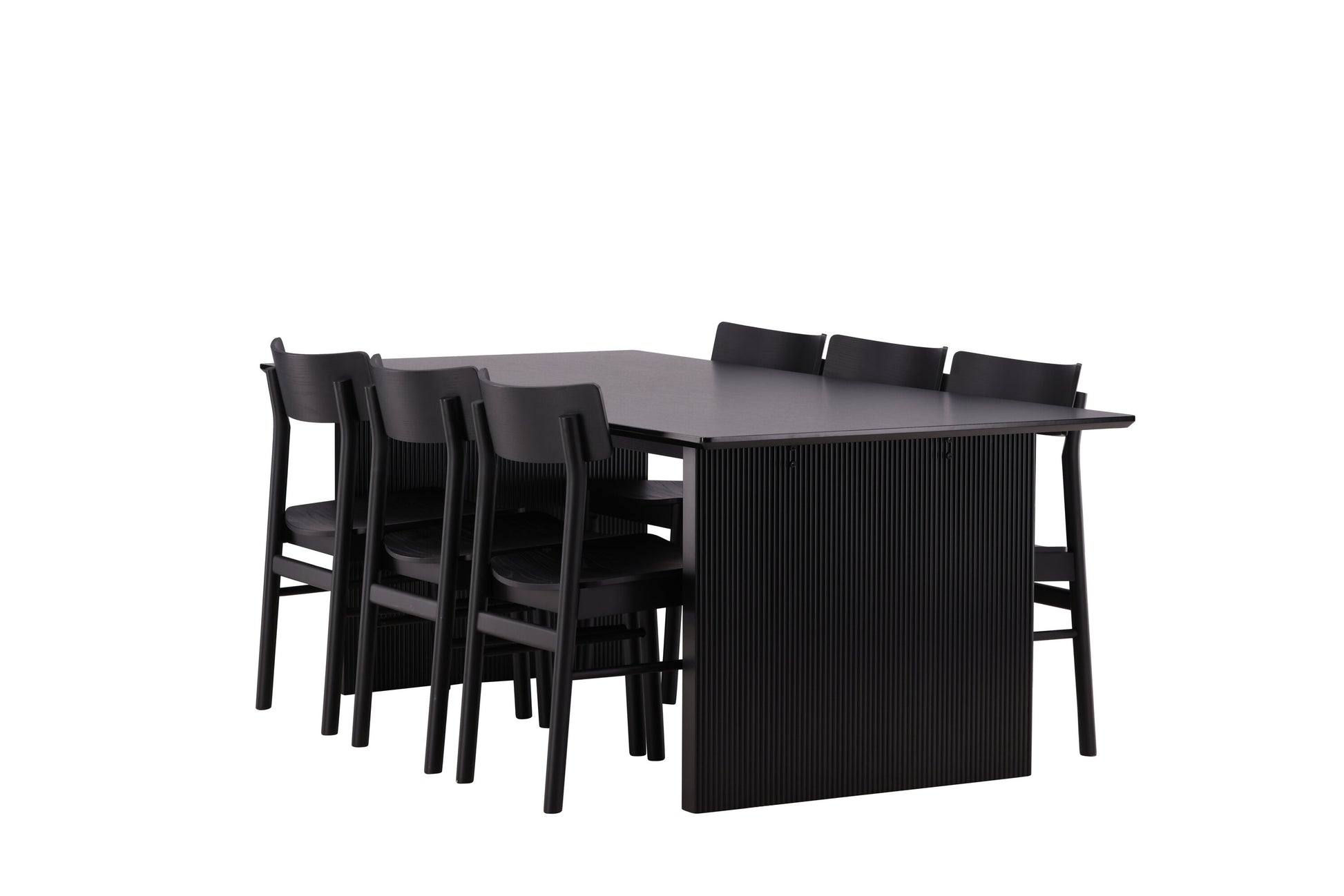 Vail Matbord med Montros Stolarna Matgrupp