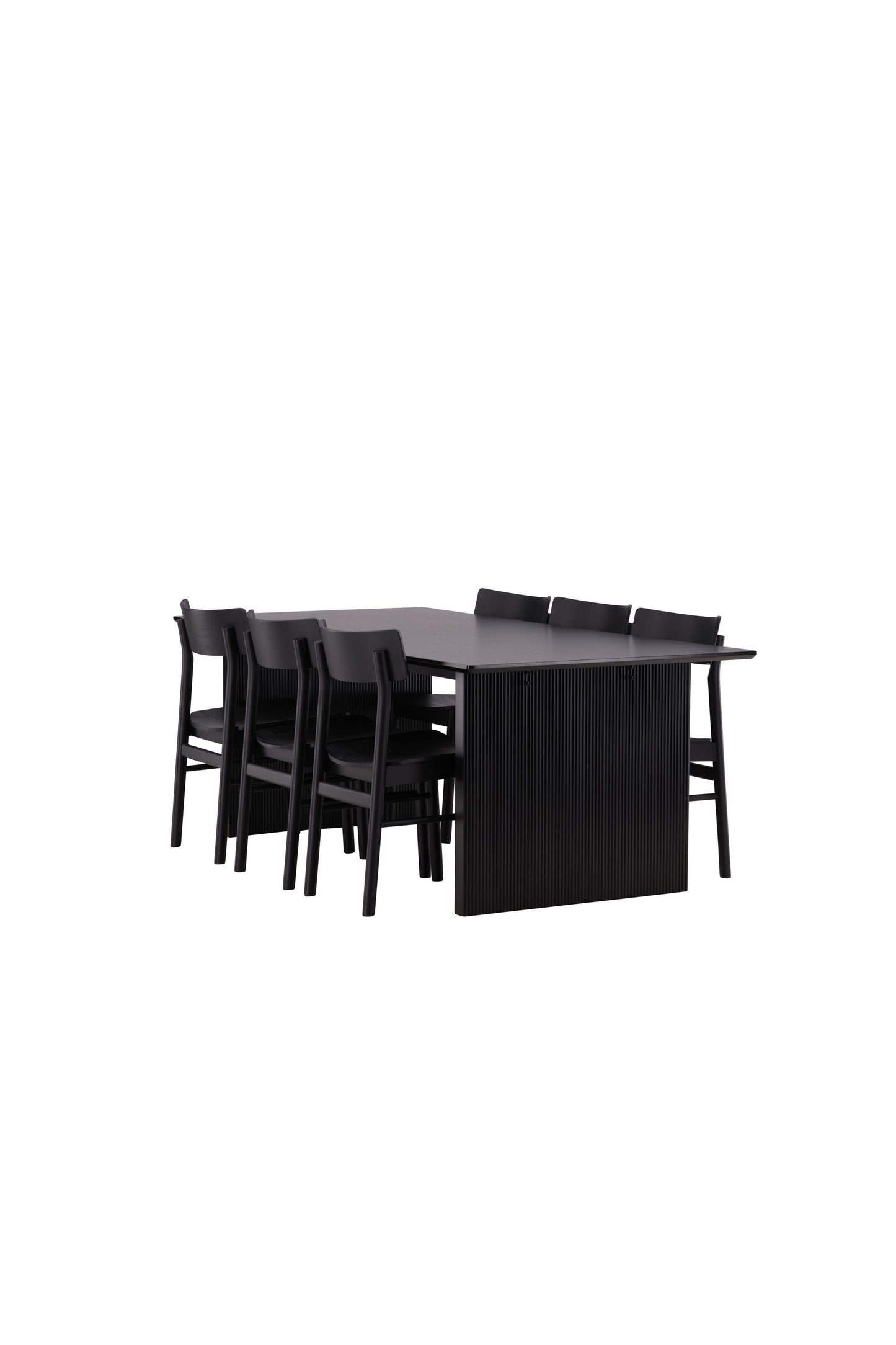 Vail Matbord med Montros Stolarna Matgrupp