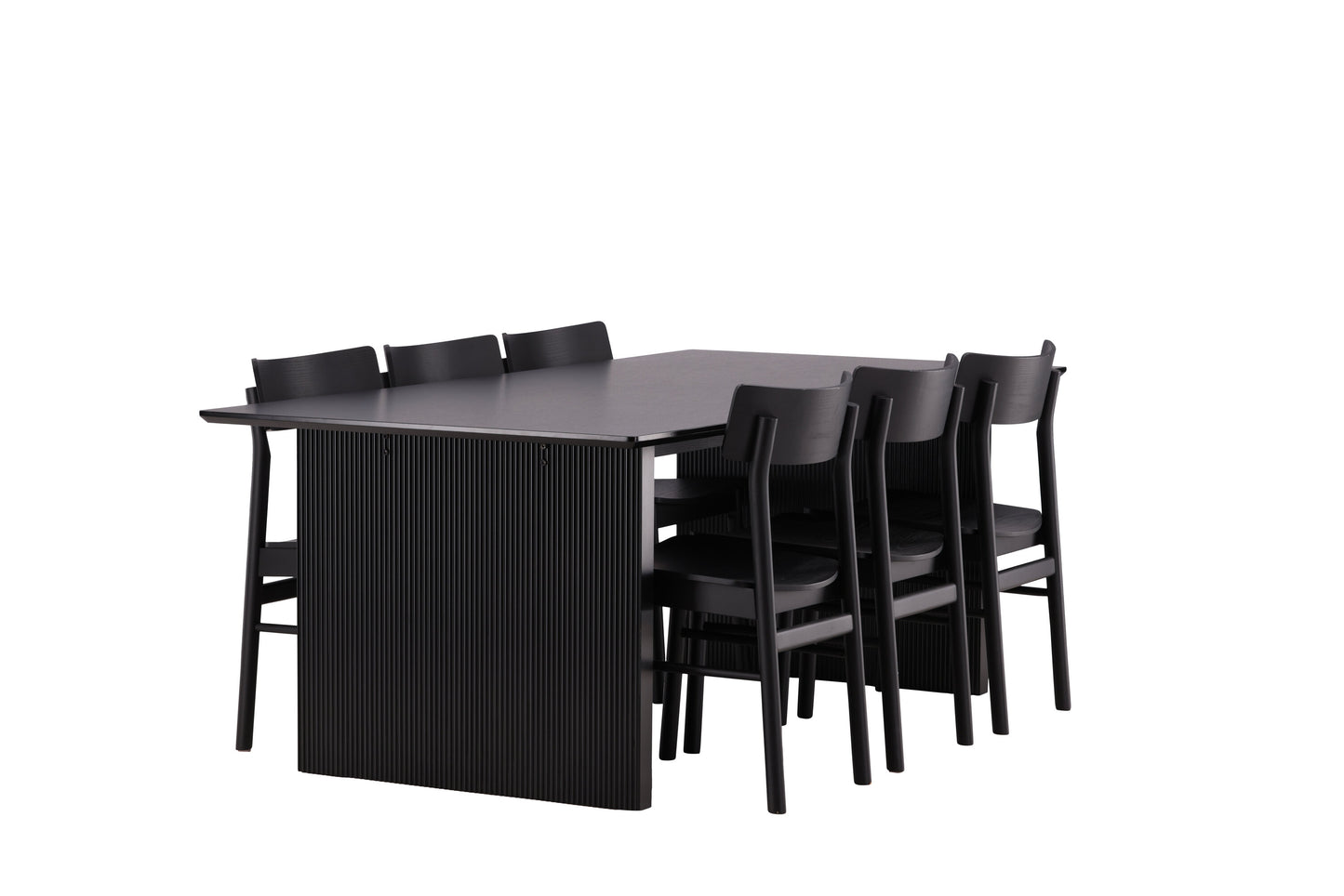 Vail Matbord med Montros Stolarna Matgrupp