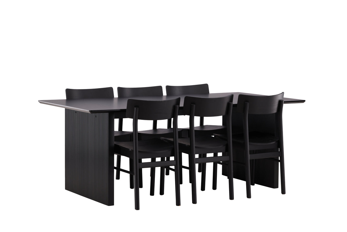 Vail Matbord med Montros Stolarna Matgrupp