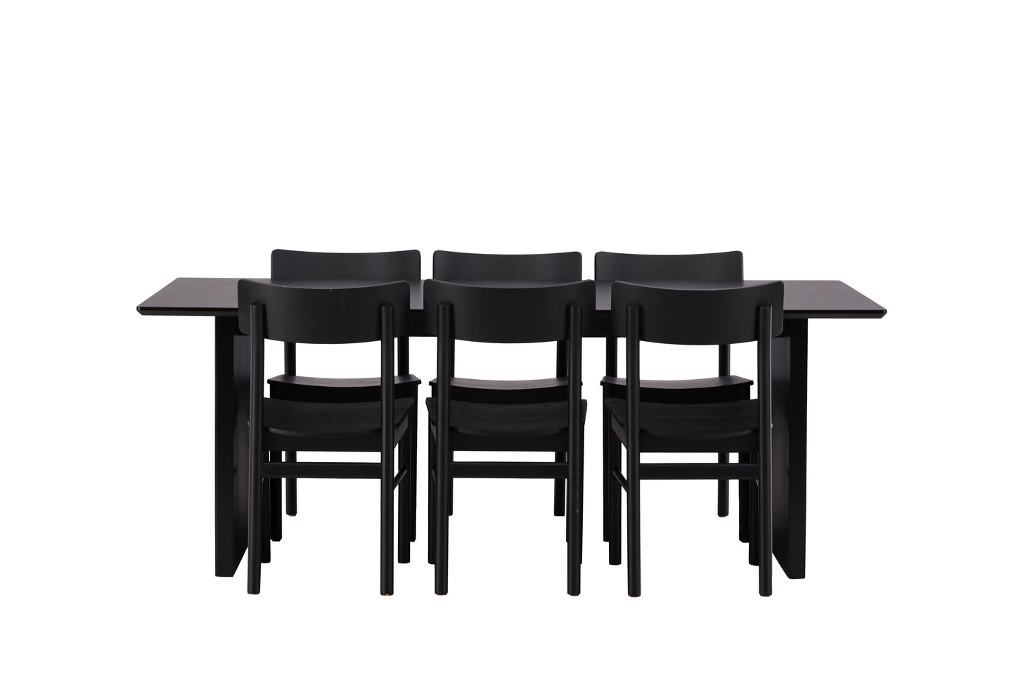 Vail Matbord med Montros Stolarna Matgrupp