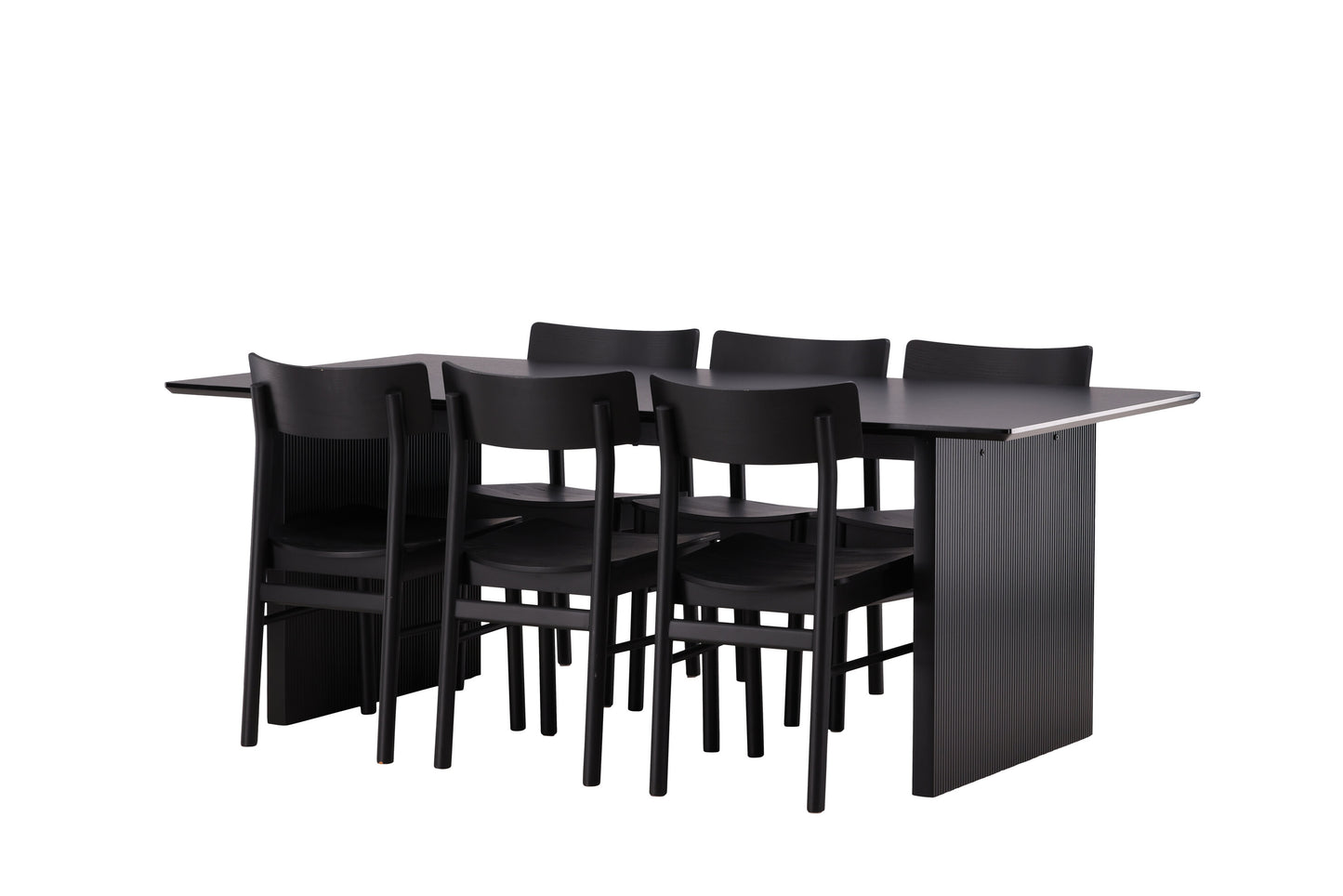 Vail Matbord med Montros Stolarna Matgrupp