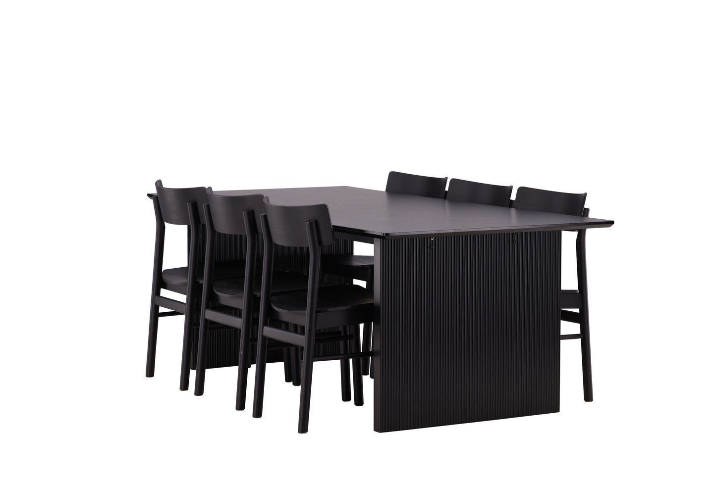 Vail Matbord med Montros Stolarna Matgrupp