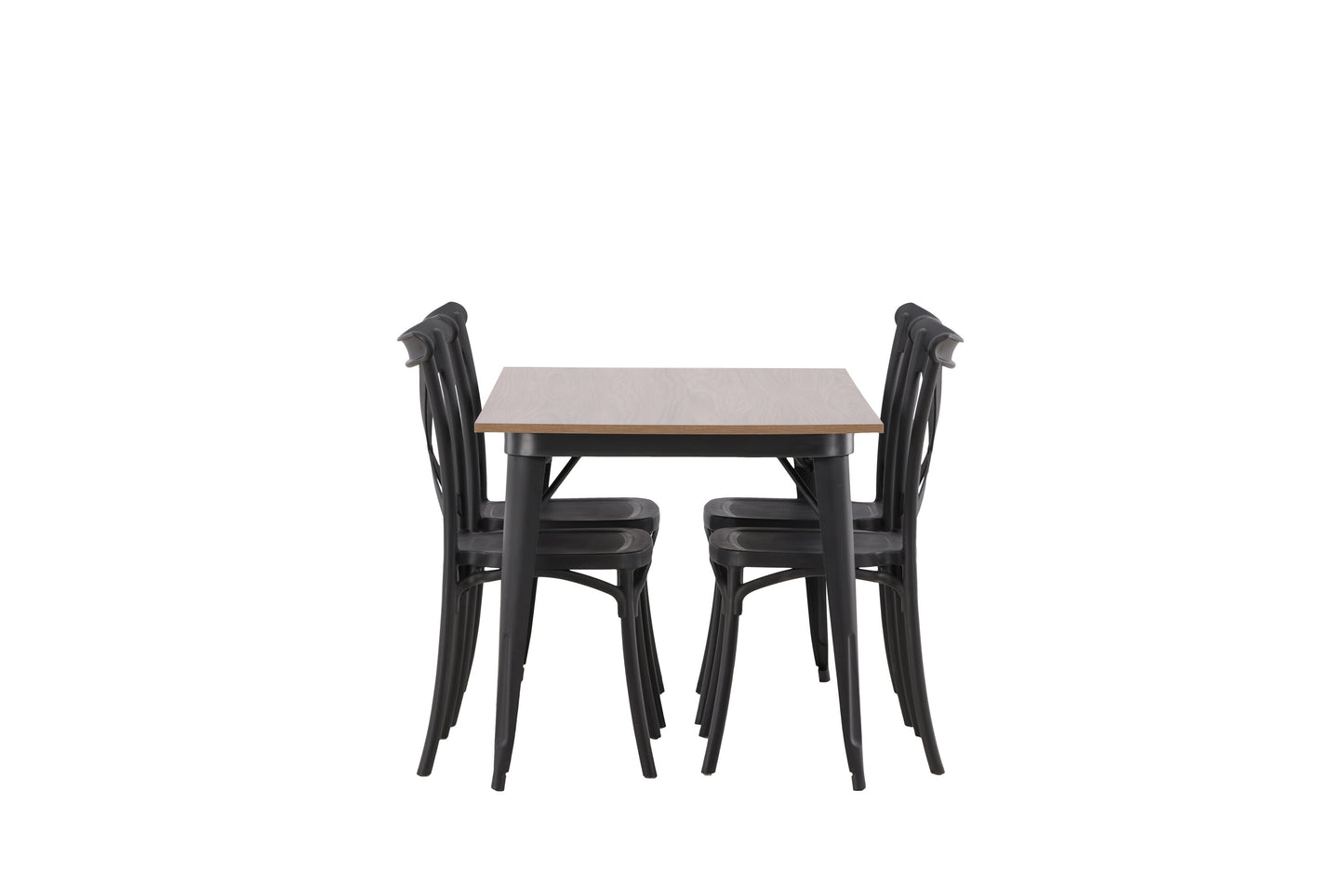 Tempe Matbord med Crosett Stolarna Matgrupp