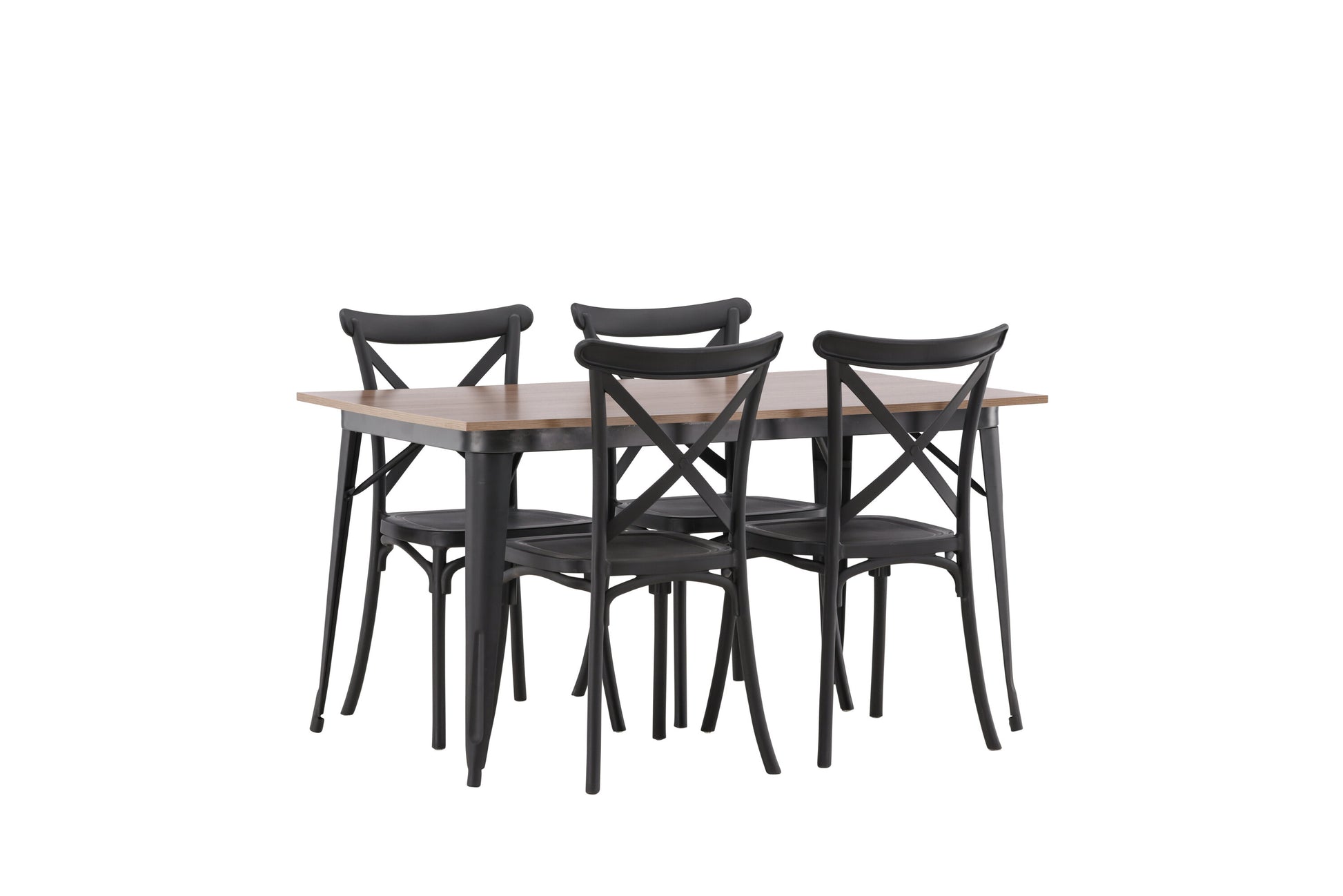 Tempe Matbord med Crosett Stolarna Matgrupp