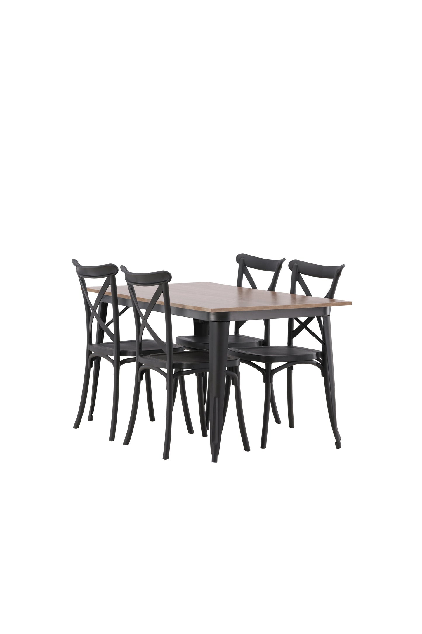 Tempe Matbord med Crosett Stolarna Matgrupp