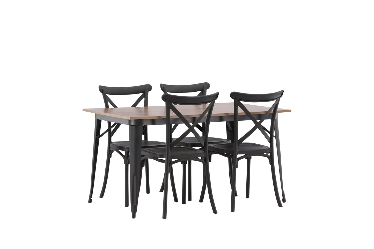 Tempe Matbord med Crosett Stolarna Matgrupp