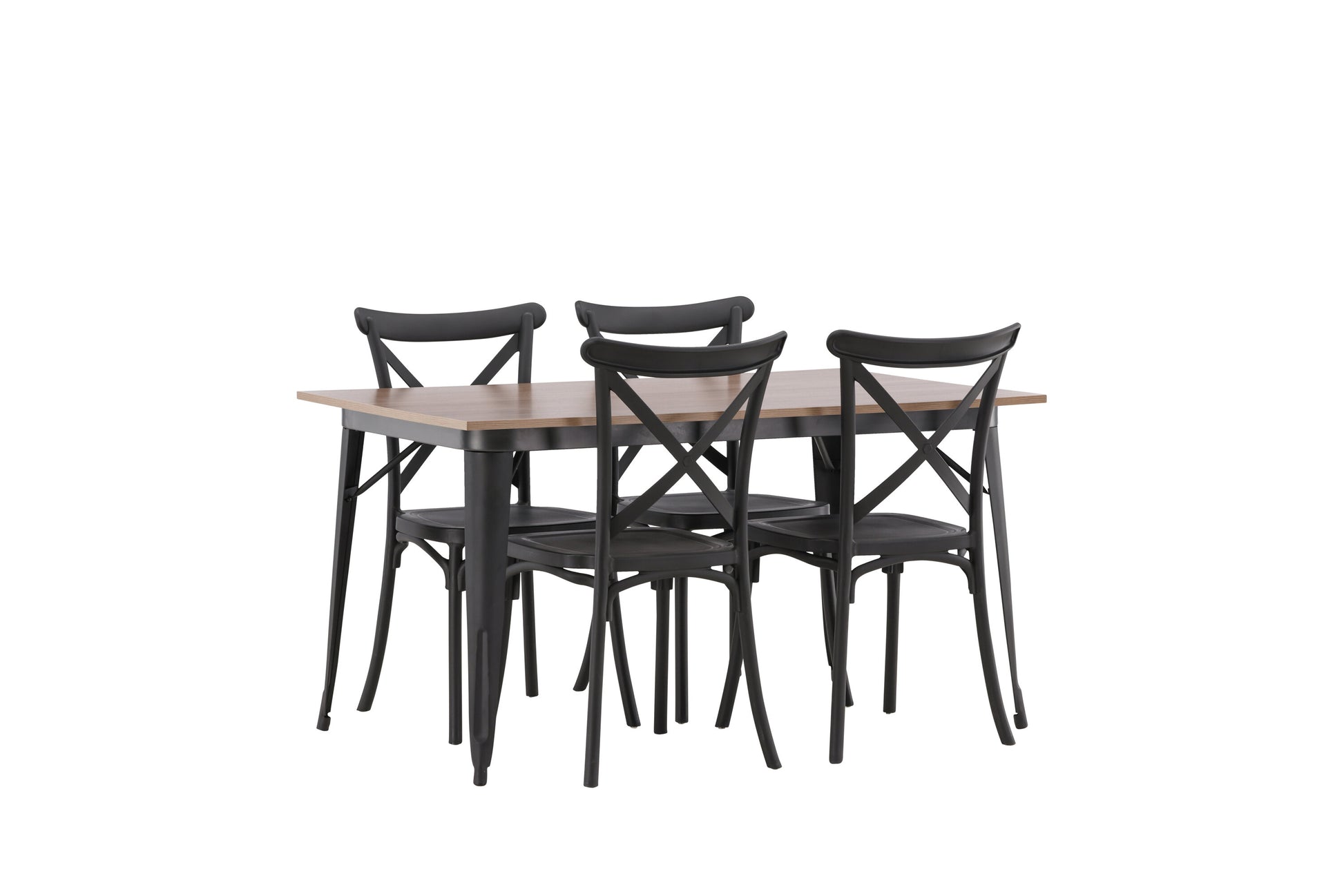 Tempe Matbord med Crosett Stolarna Matgrupp