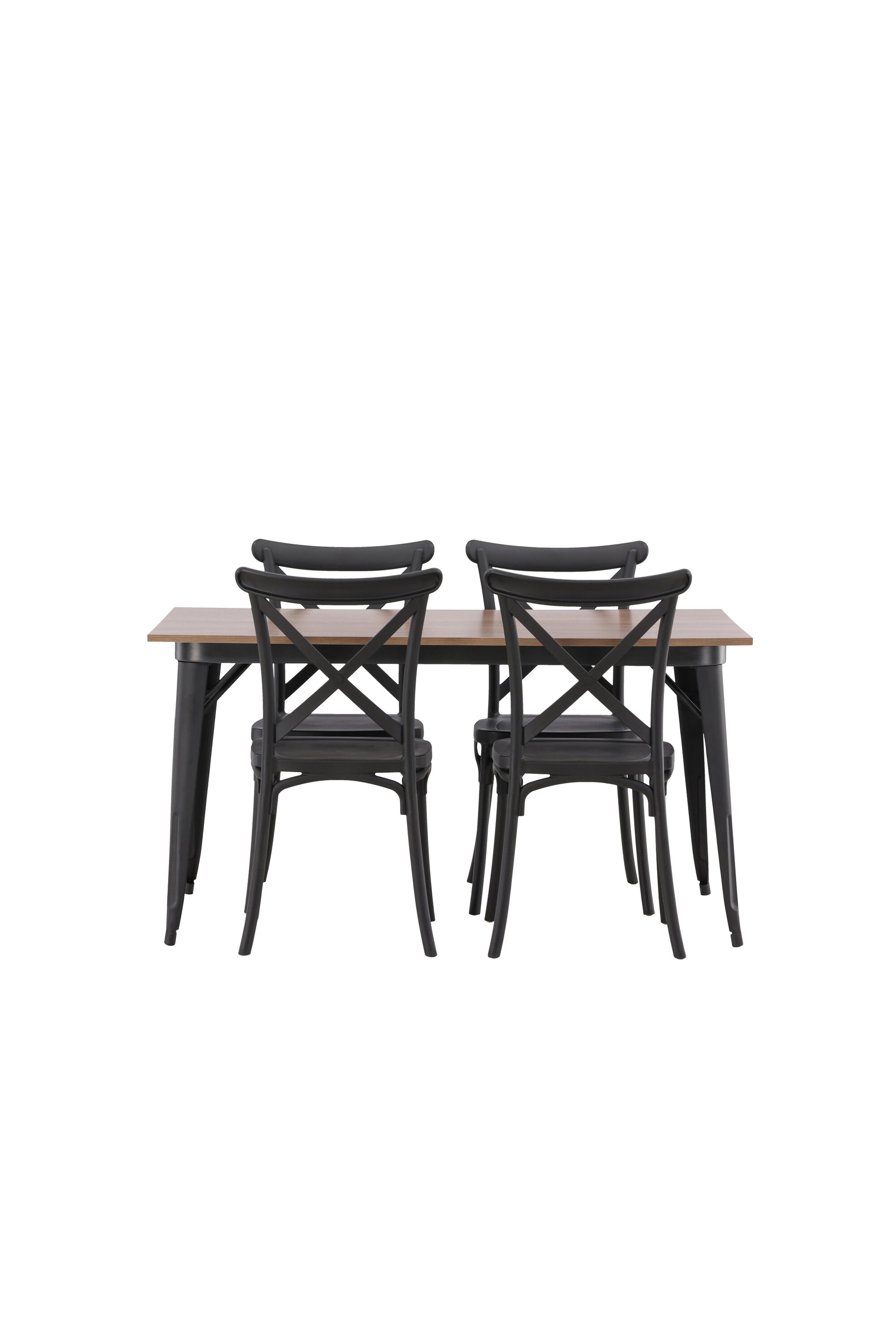Tempe Matbord med Crosett Stolarna Matgrupp