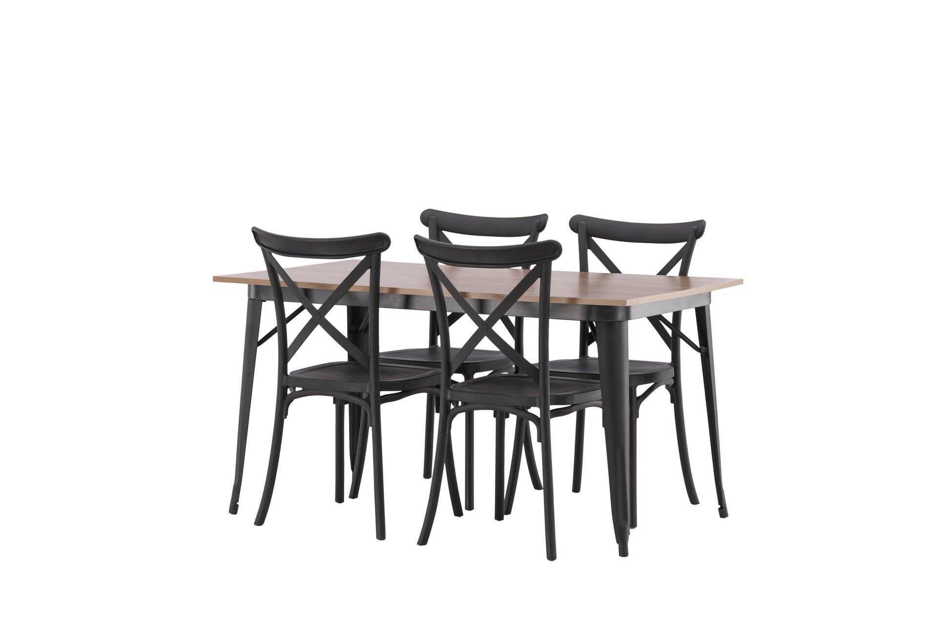 Tempe Matbord med Crosett Stolarna Matgrupp