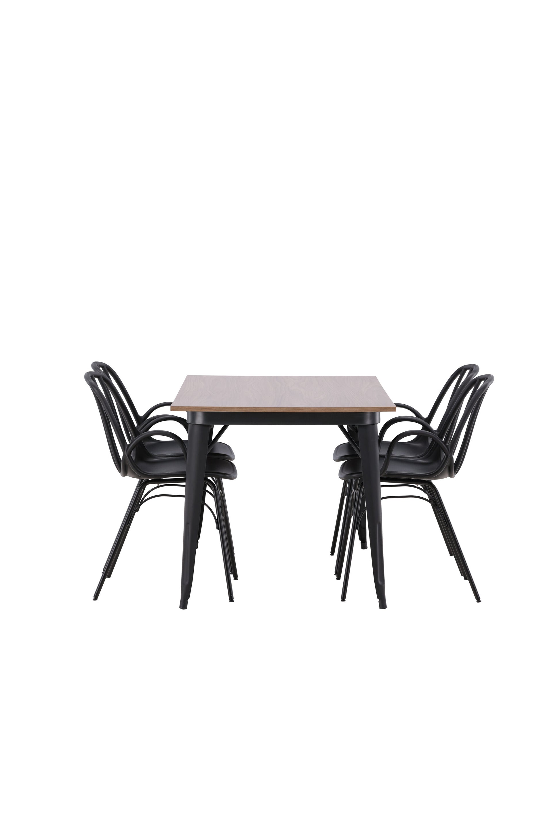 Tempe Matbord med Dyrön Stolarna Matgrupp