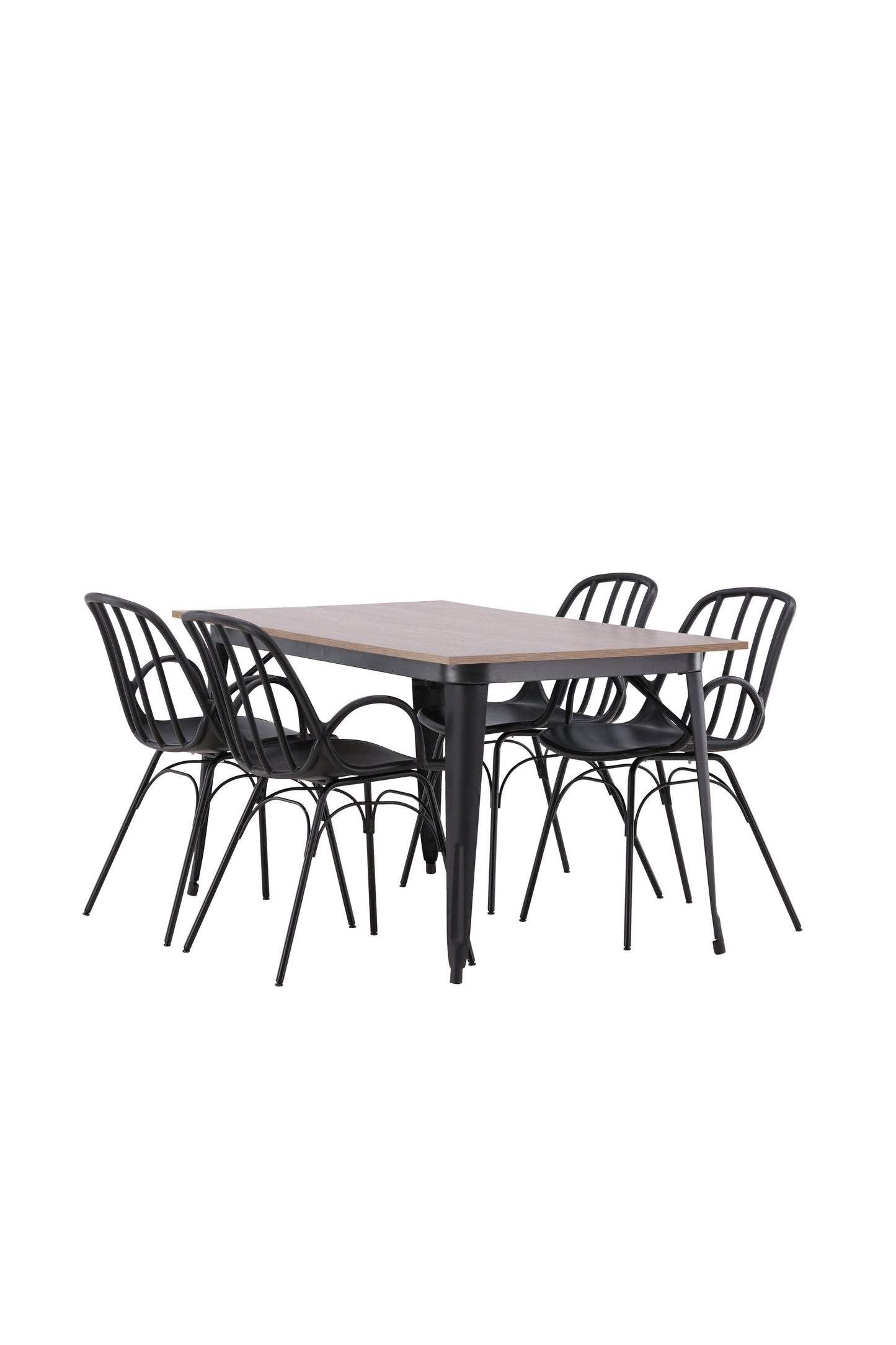 Tempe Matbord med Dyrön Stolarna Matgrupp