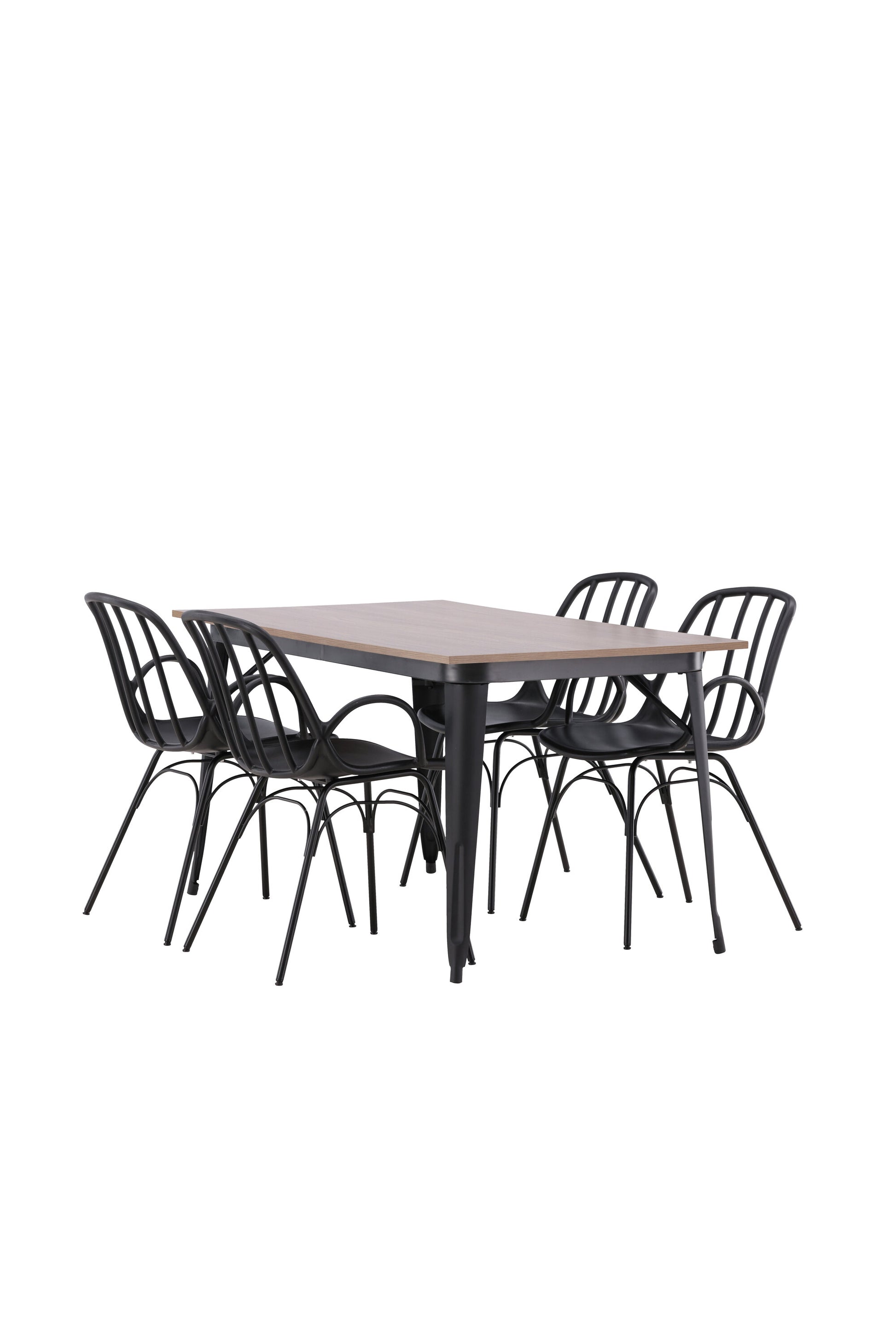 Tempe Matbord med Dyrön Stolarna Matgrupp
