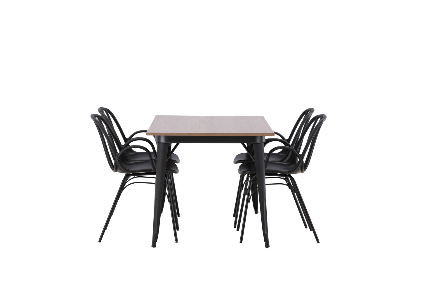 Tempe Matbord med Dyrön Stolarna Matgrupp