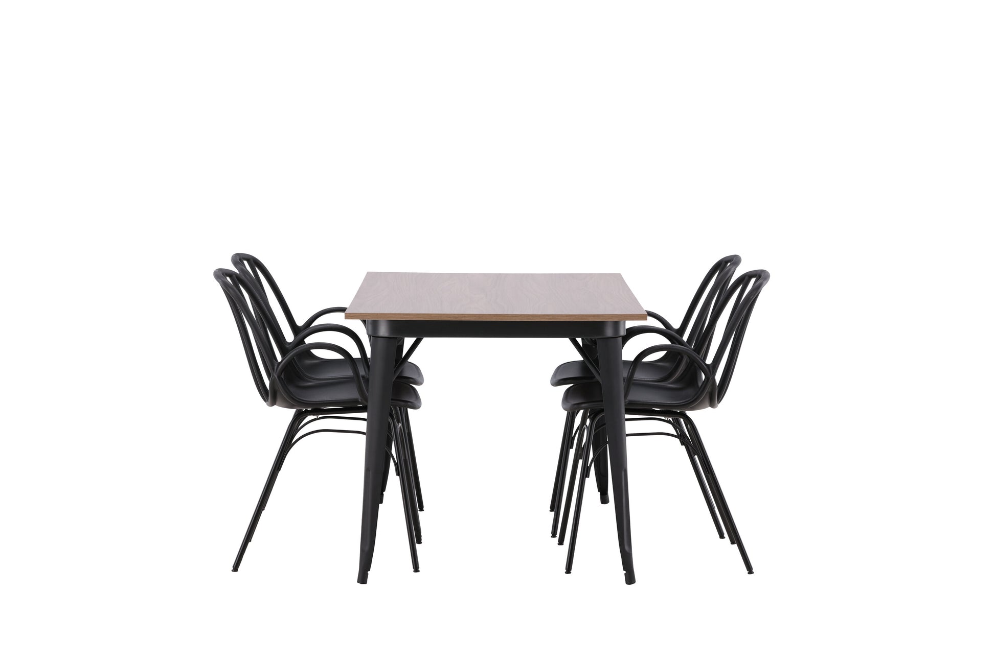 Tempe Matbord med Dyrön Stolarna Matgrupp