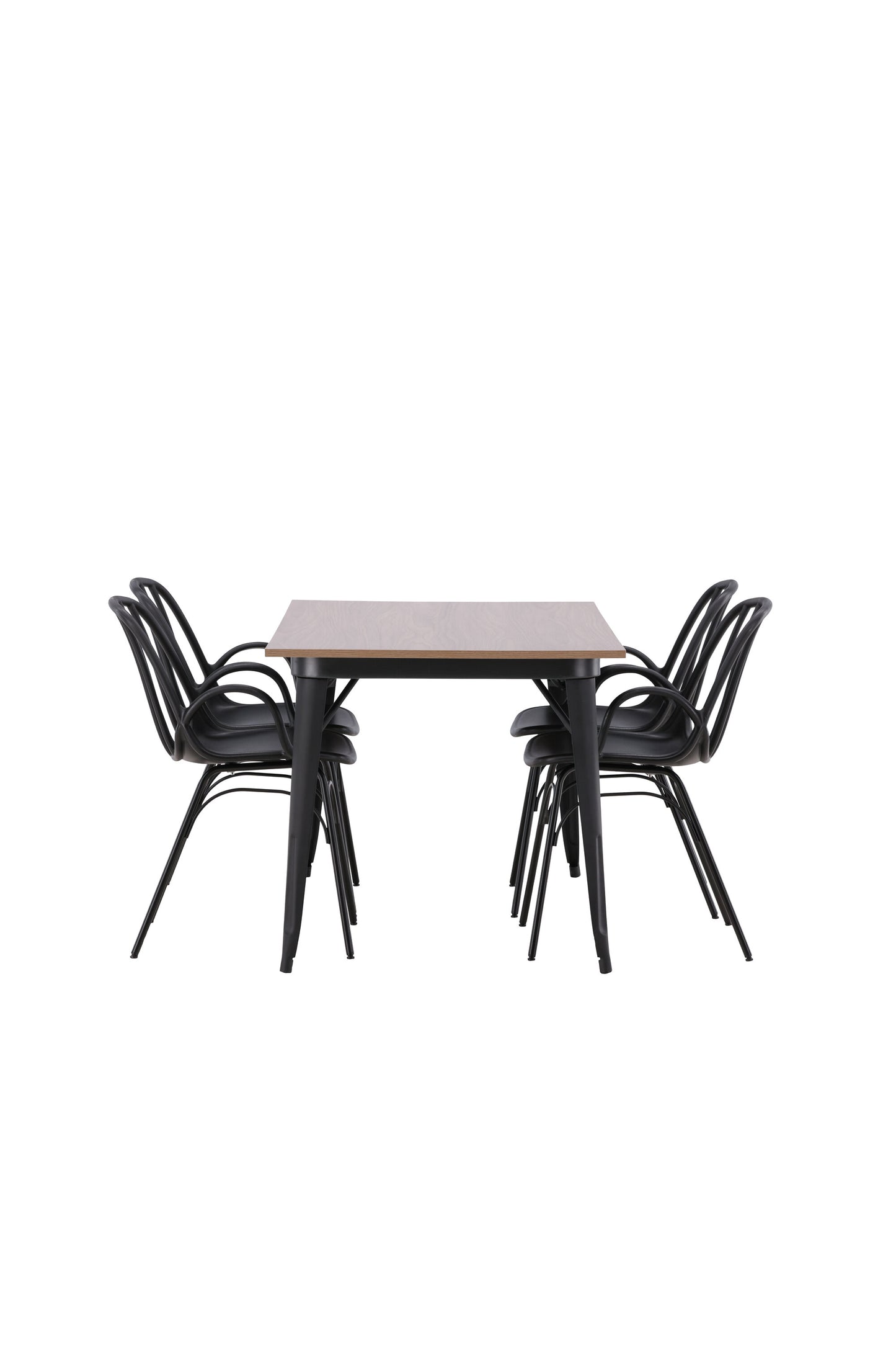 Tempe Matbord med Dyrön Stolarna Matgrupp