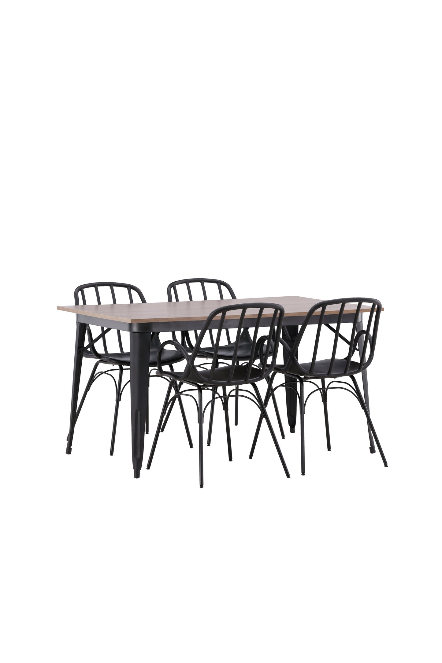 Tempe Matbord med Dyrön Stolarna Matgrupp