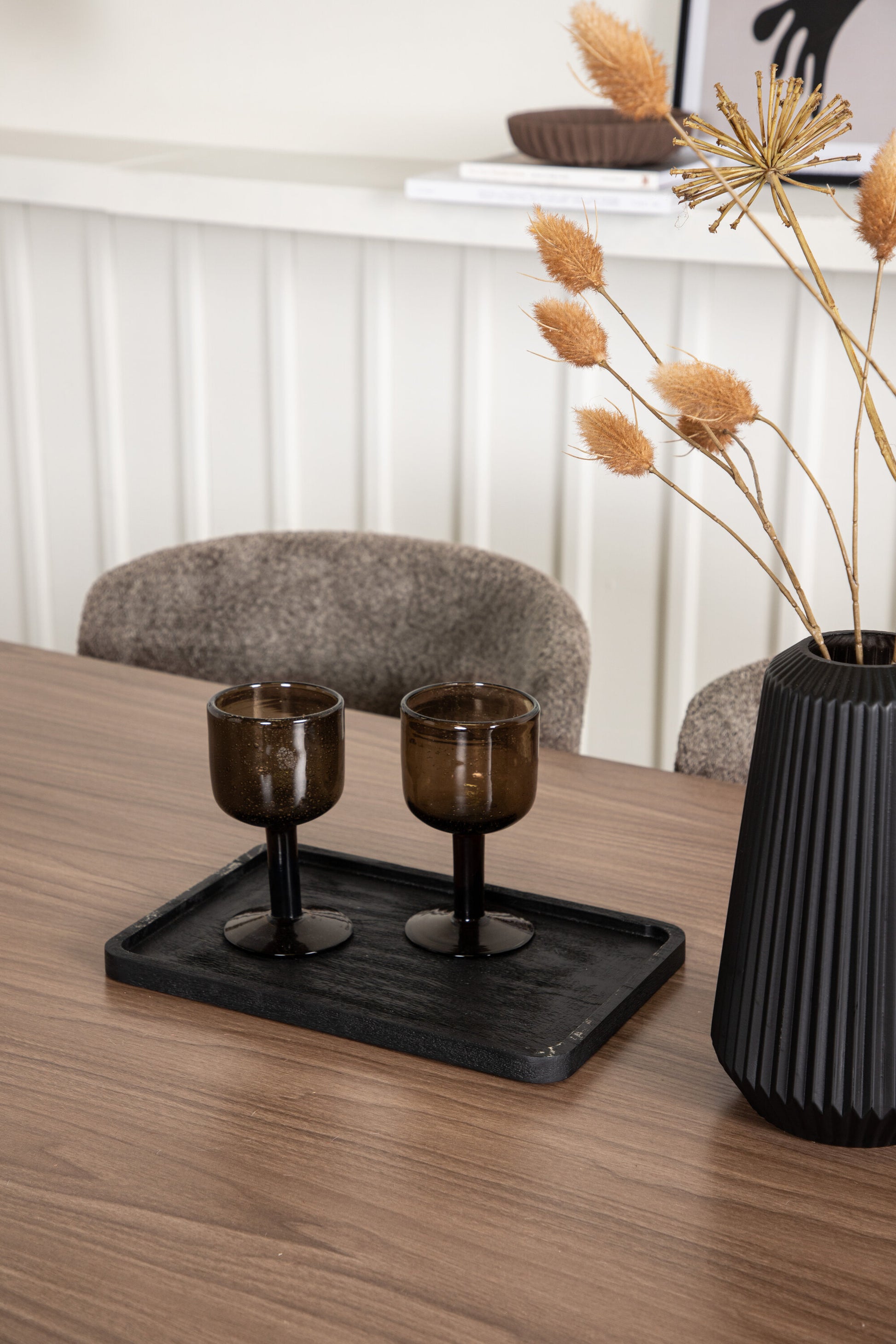 Tempe Matbord med Modesto Stolarna Matgrupp