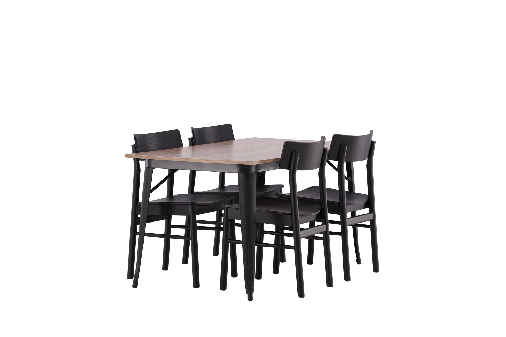 Tempe Matbord med Montros Stolarna Matgrupp