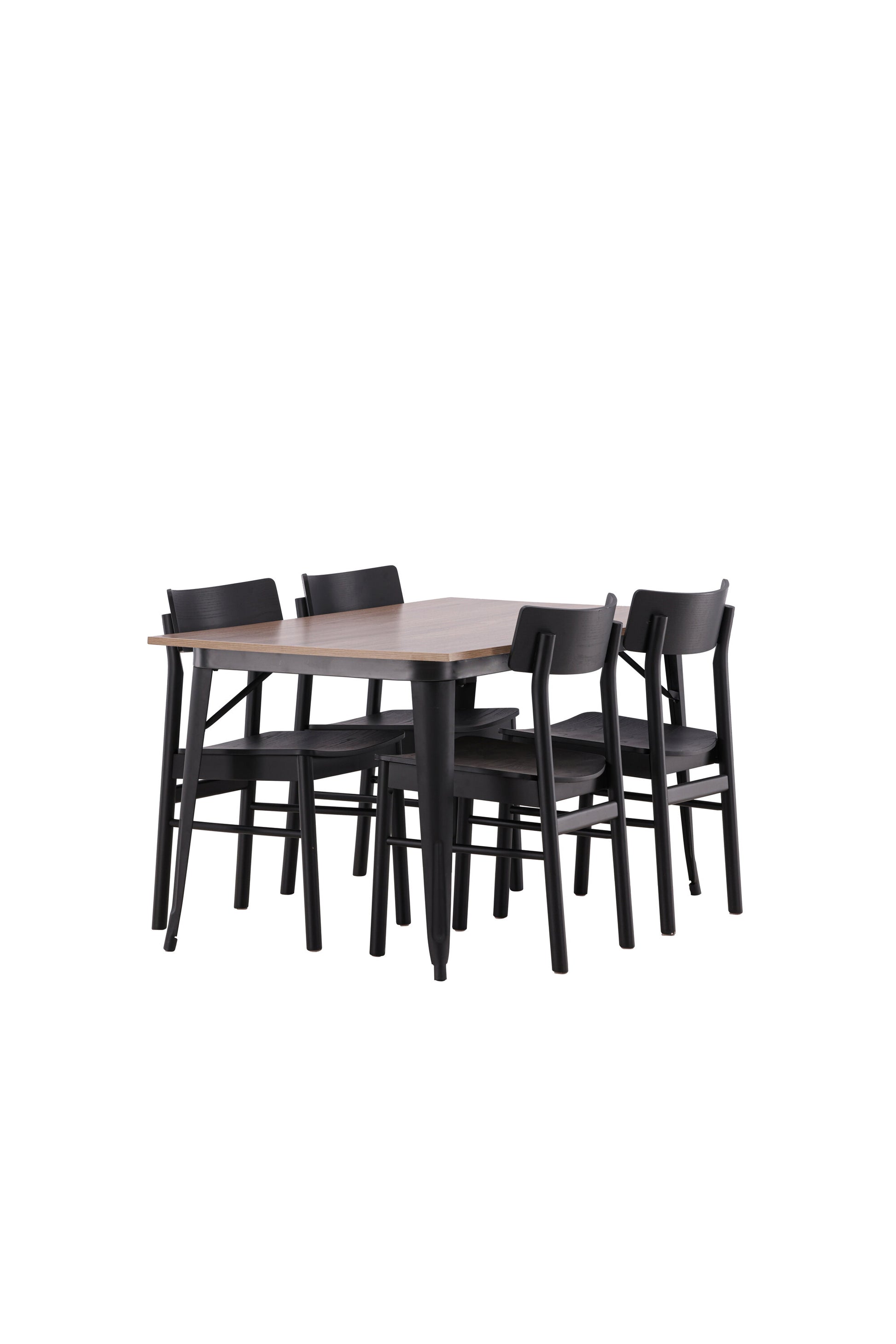 Tempe Matbord med Montros Stolarna Matgrupp