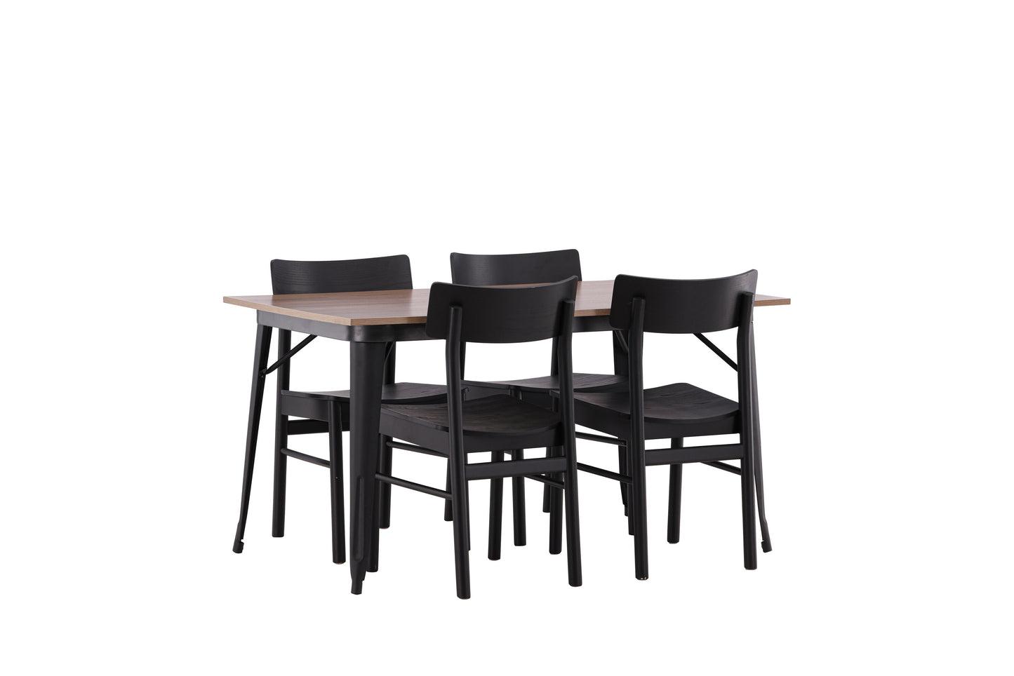 Tempe Matbord med Montros Stolarna Matgrupp