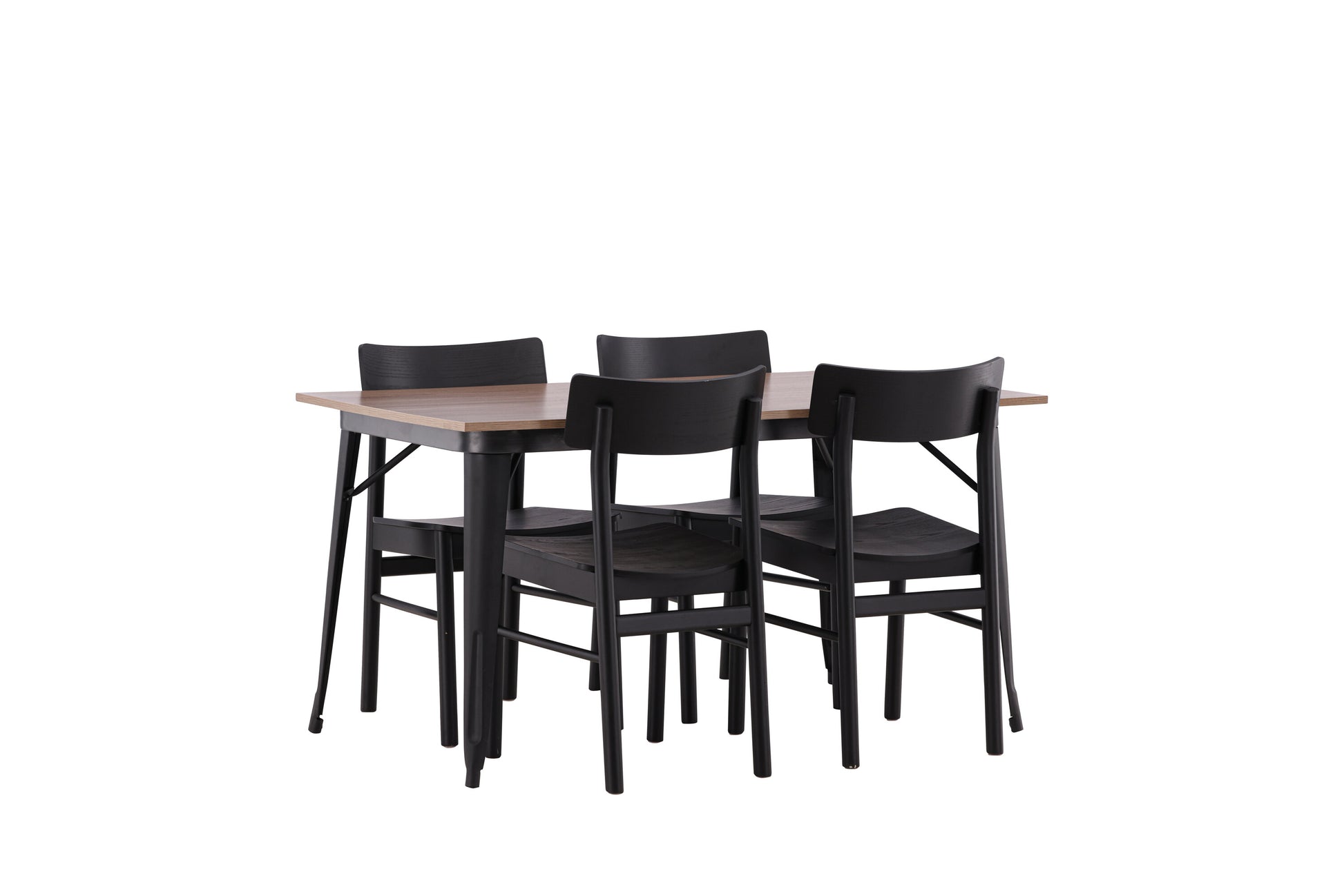 Tempe Matbord med Montros Stolarna Matgrupp