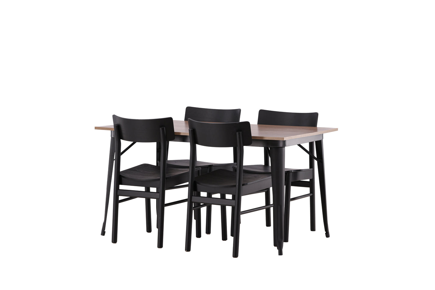 Tempe Matbord med Montros Stolarna Matgrupp
