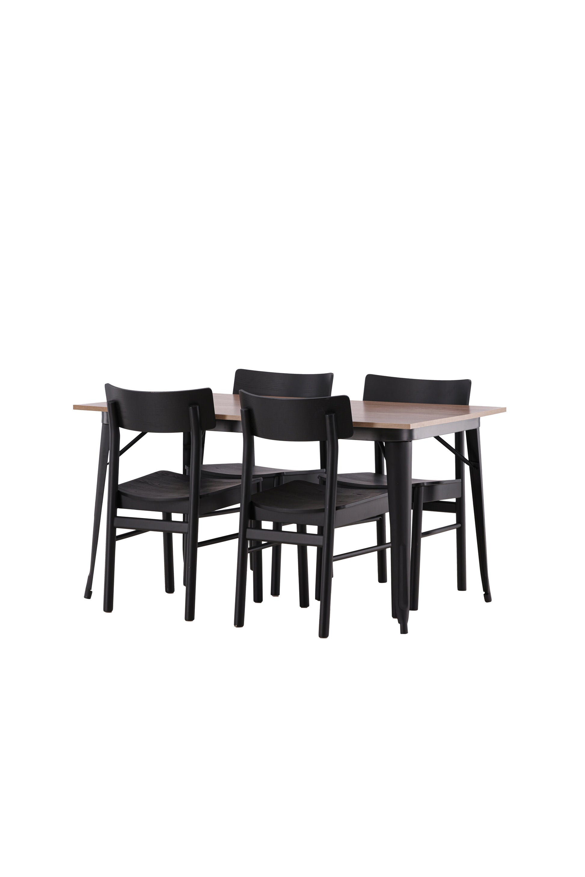 Tempe Matbord med Montros Stolarna Matgrupp