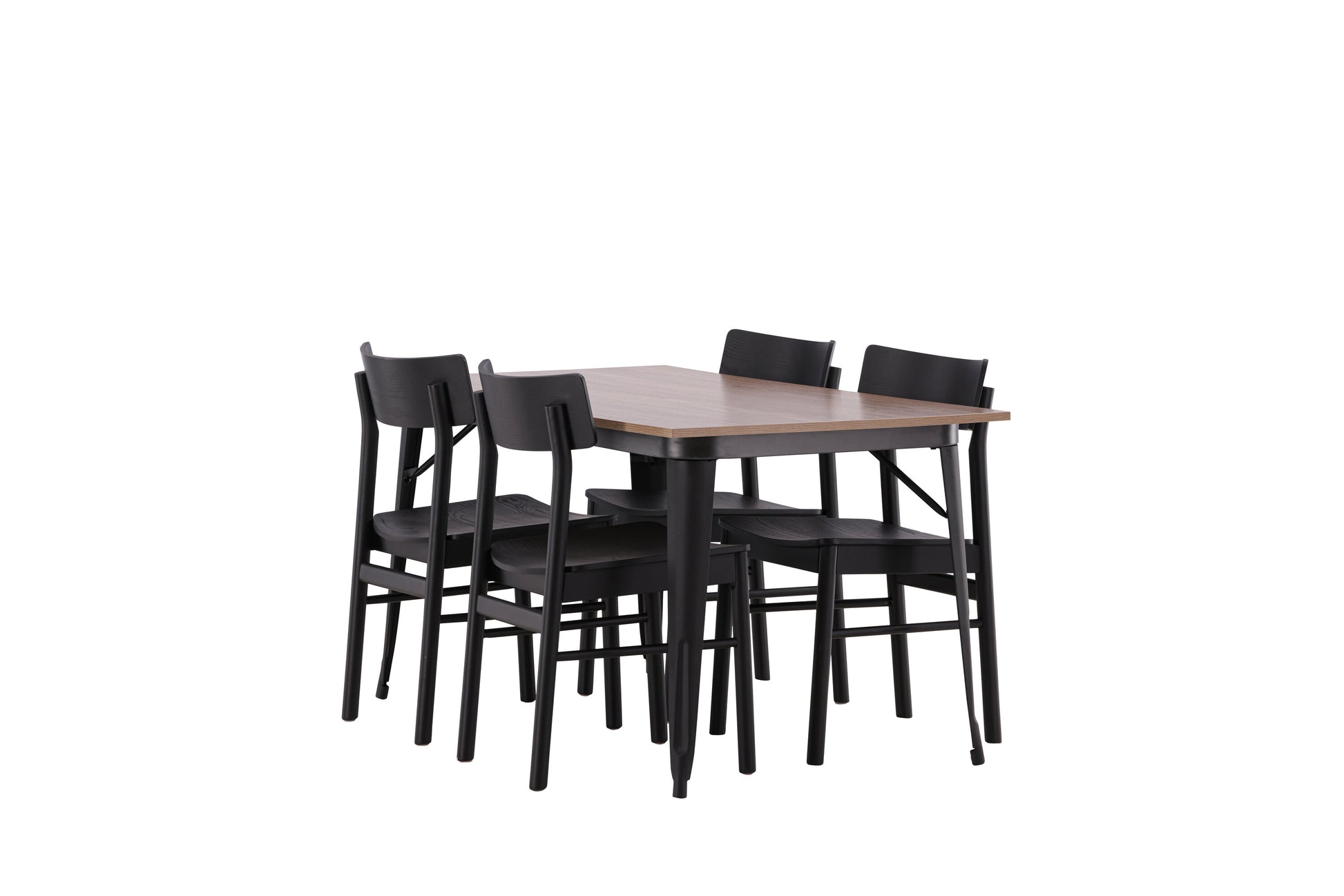 Tempe Matbord med Montros Stolarna Matgrupp