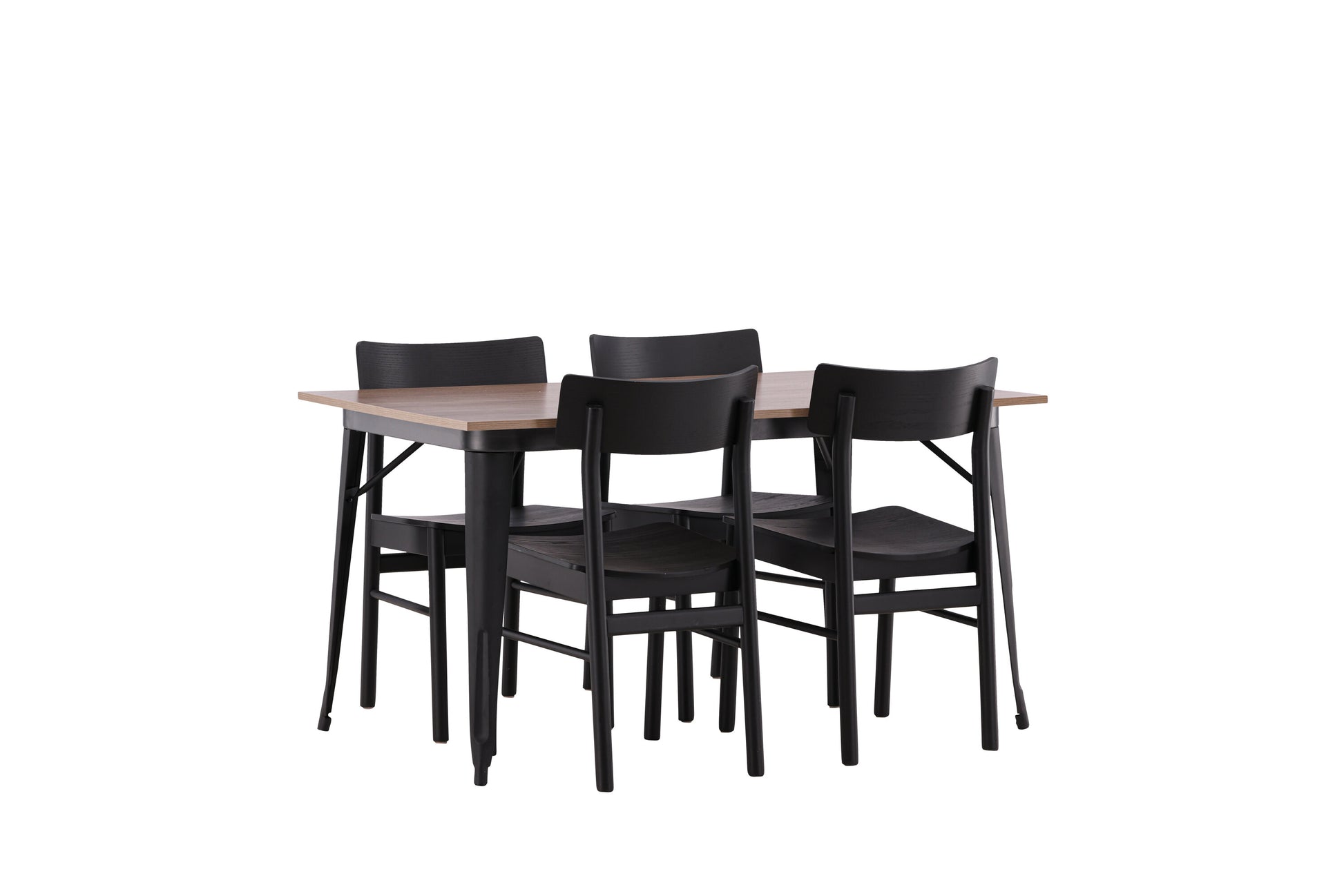 Tempe Matbord med Montros Stolarna Matgrupp