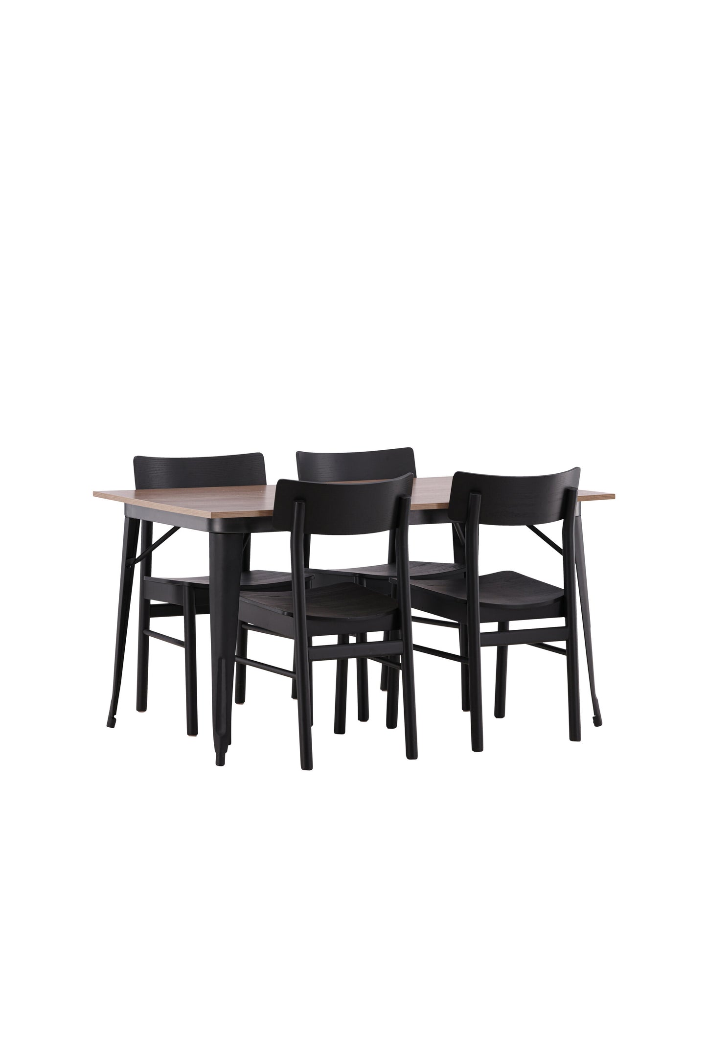 Tempe Matbord med Montros Stolarna Matgrupp