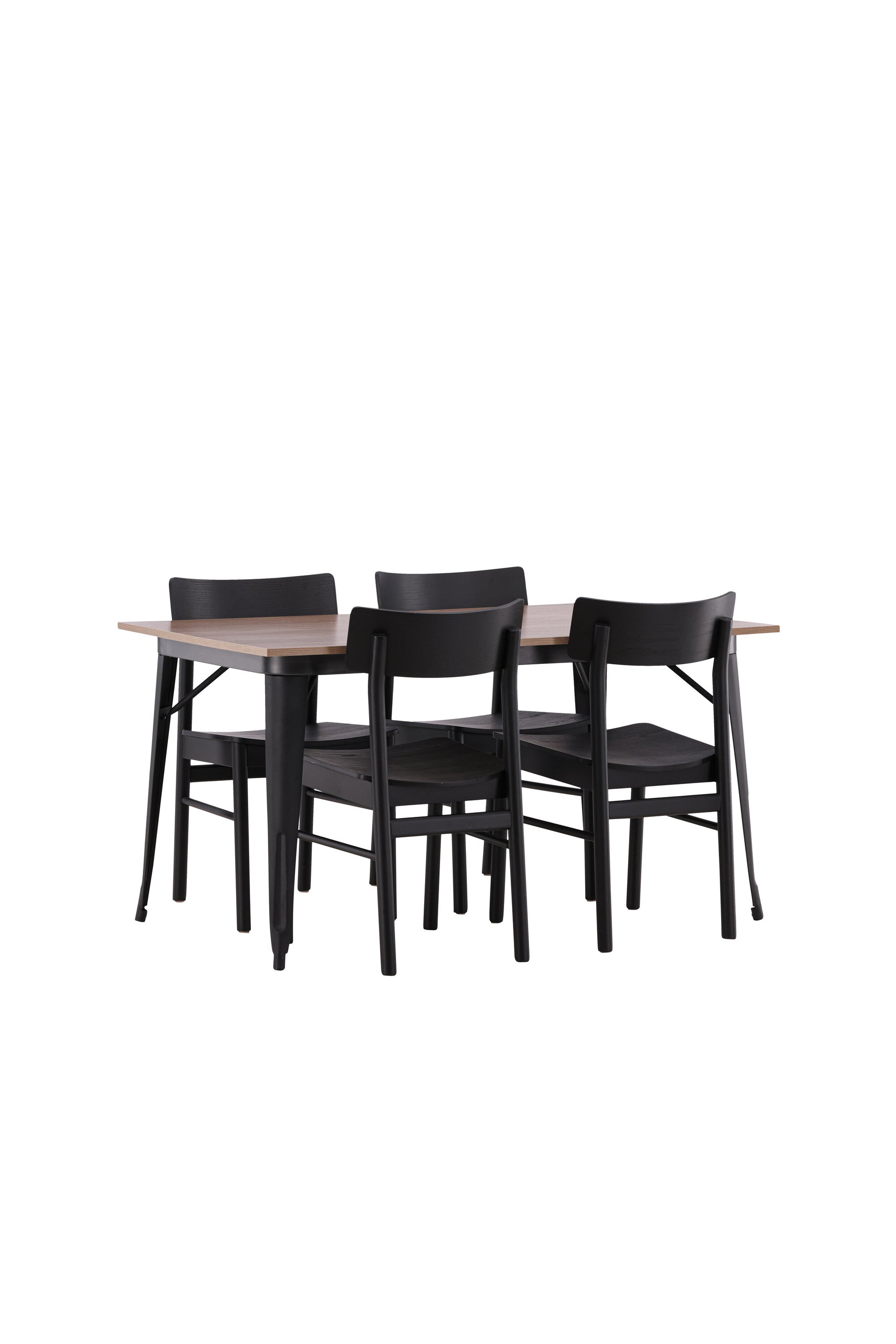 Tempe Matbord med Montros Stolarna Matgrupp