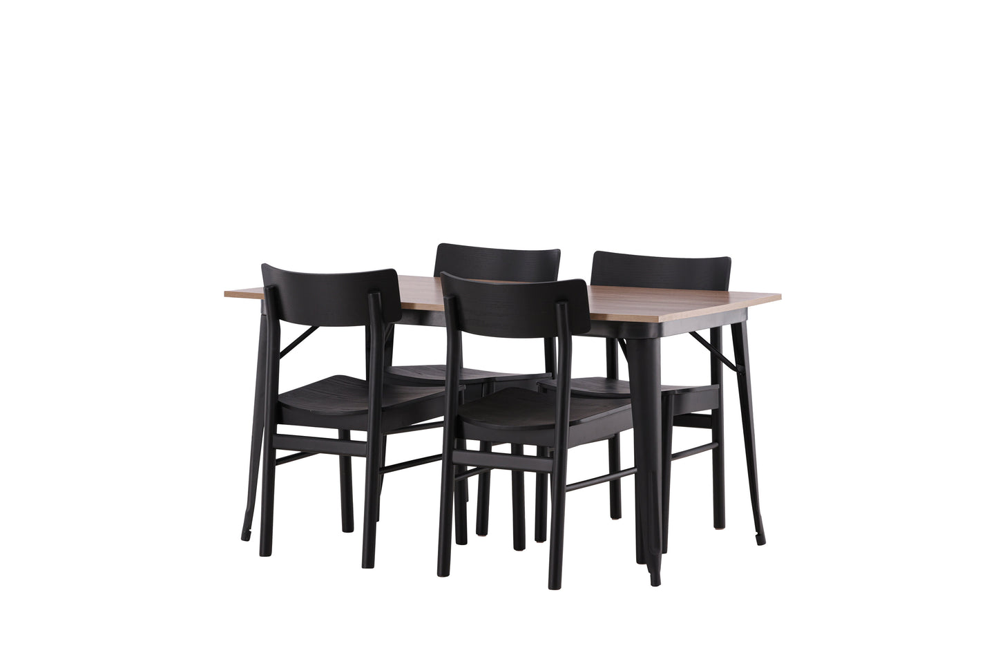 Tempe Matbord med Montros Stolarna Matgrupp