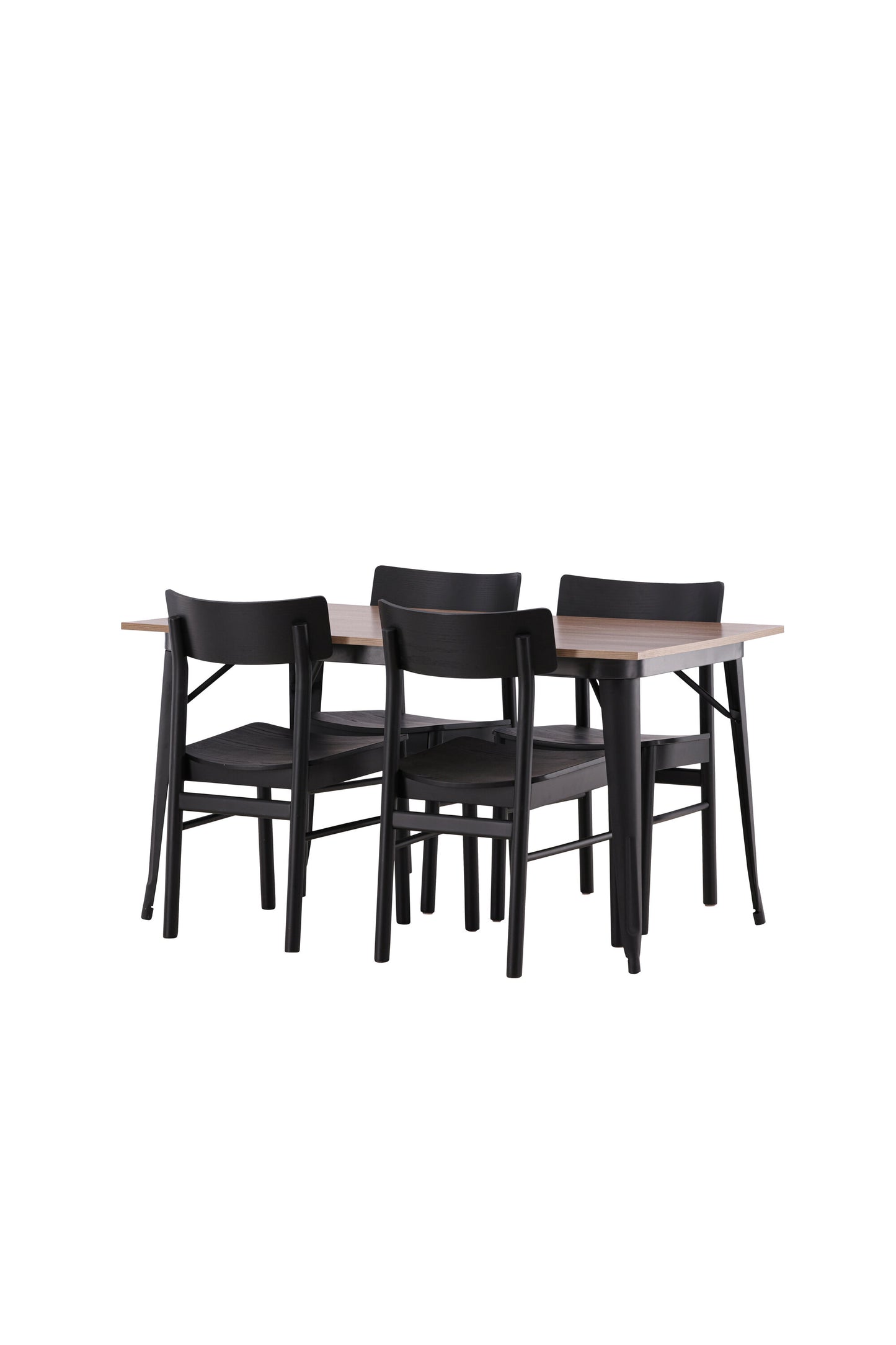 Tempe Matbord med Montros Stolarna Matgrupp
