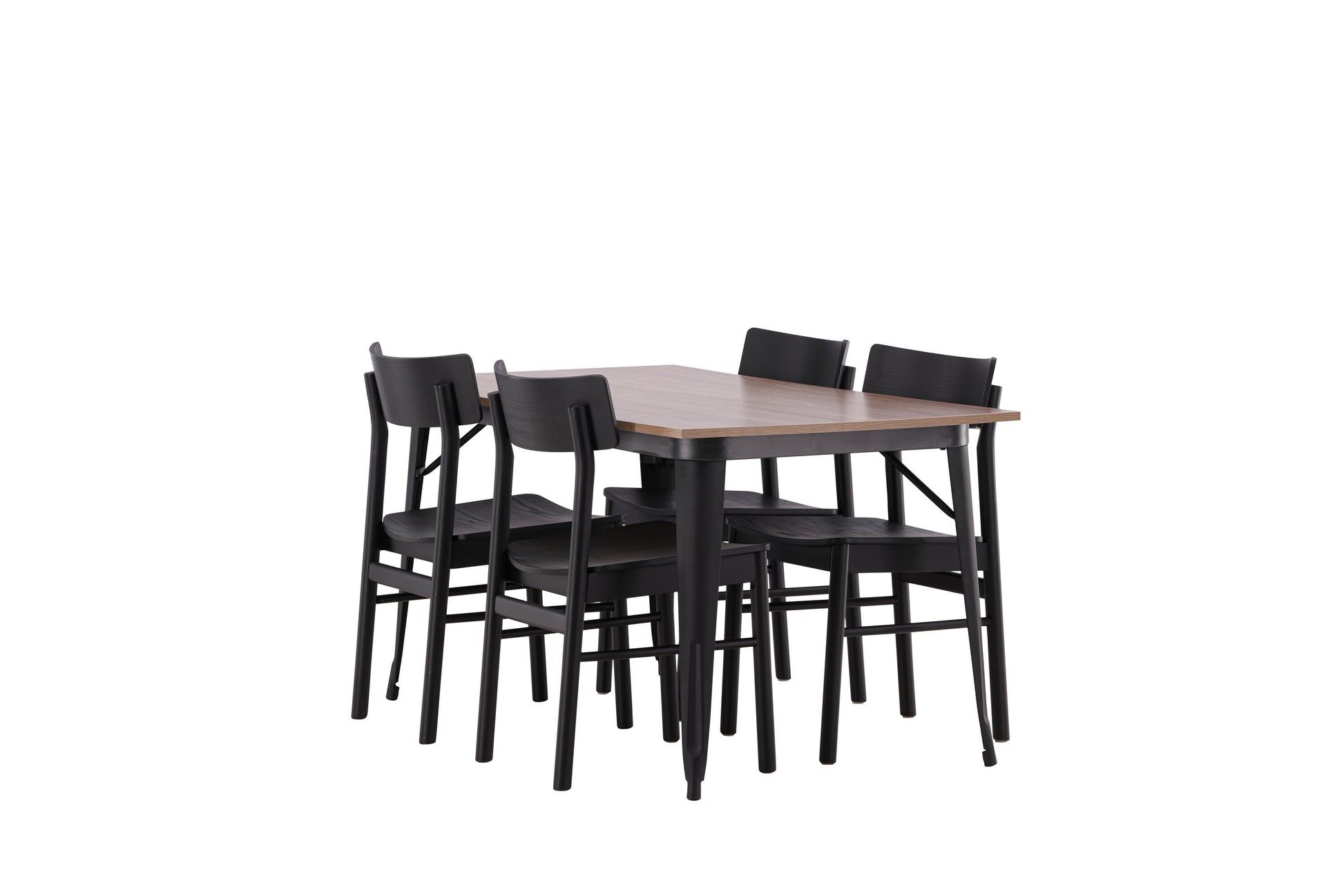 Tempe Matbord med Montros Stolarna Matgrupp