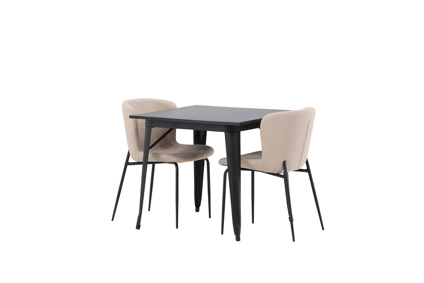 Tempe Matbord med Modesto Stolarna Matgrupp