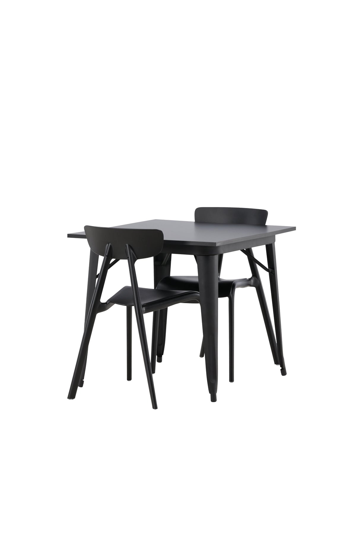 Tempe Matbord med Ursholmen Stolarna – 80x80