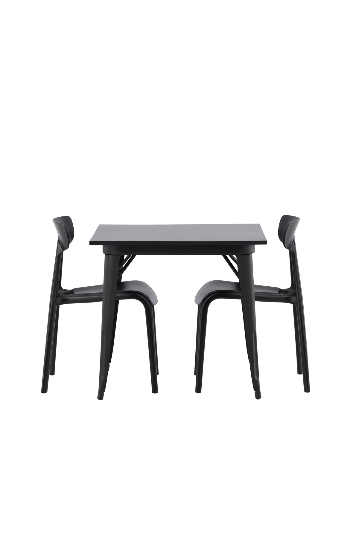 Tempe Matbord med Ursholmen Stolarna – 80x80