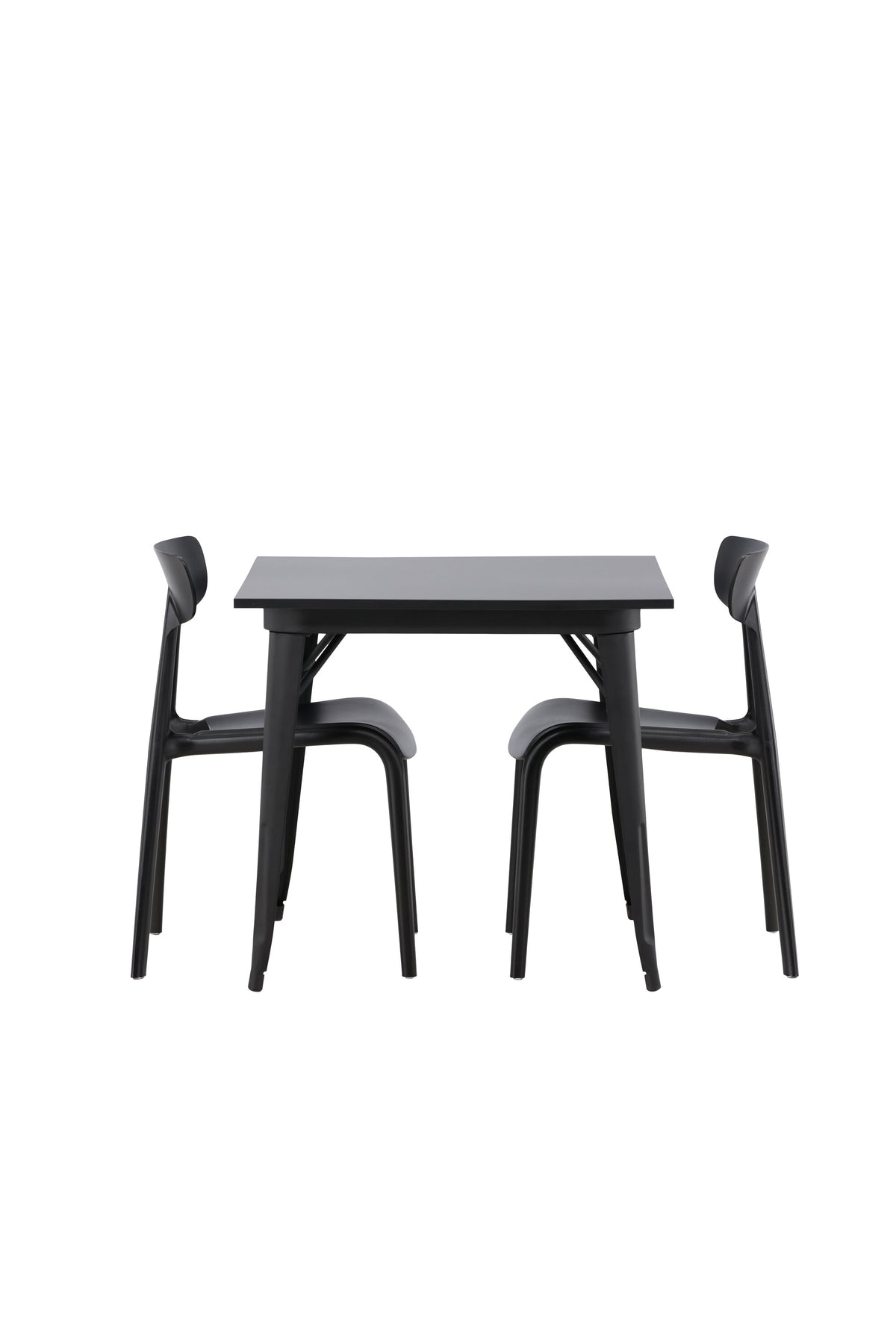 Tempe Matbord med Ursholmen Stolarna – 80x80