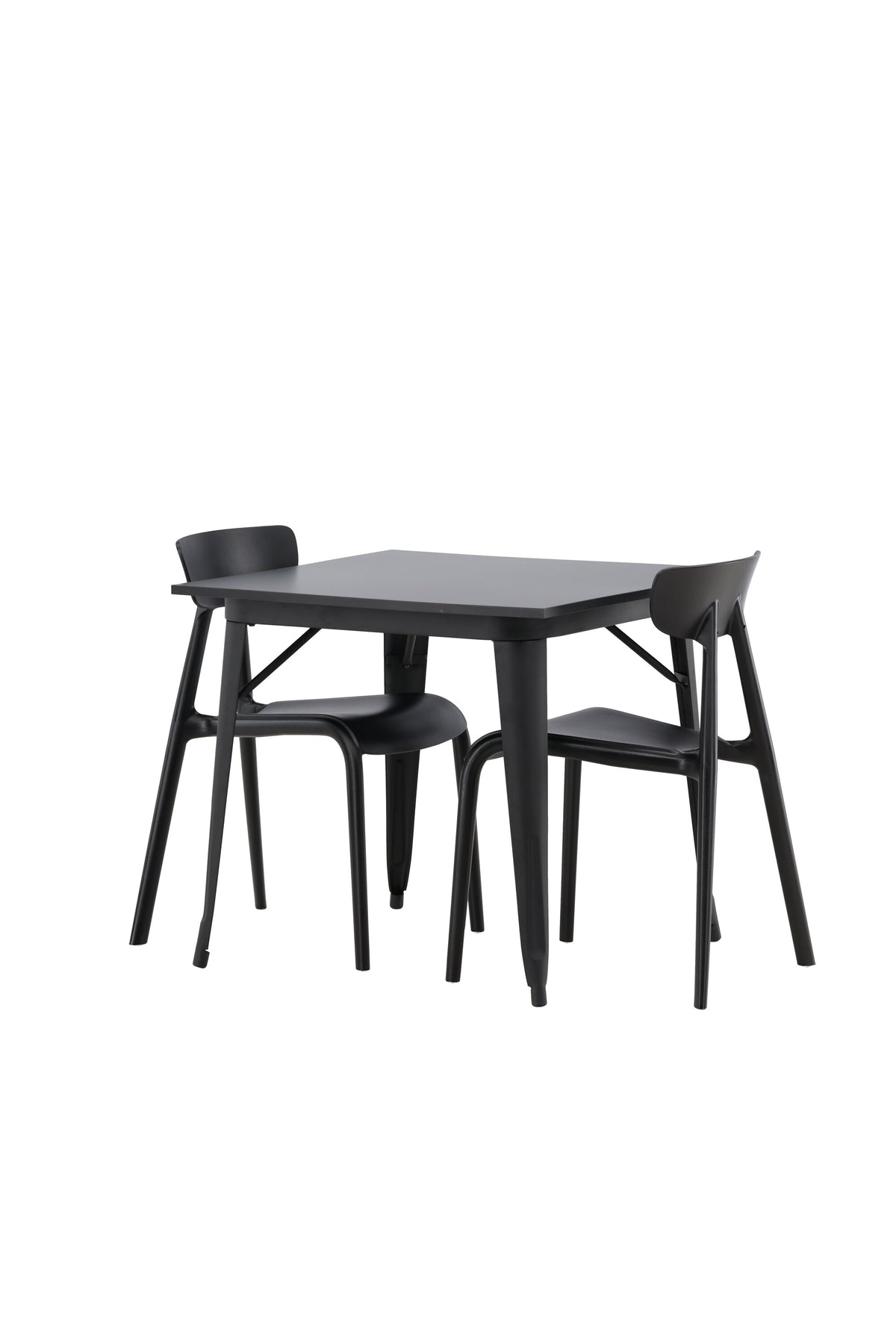 Tempe Matbord med Ursholmen Stolarna – 80x80