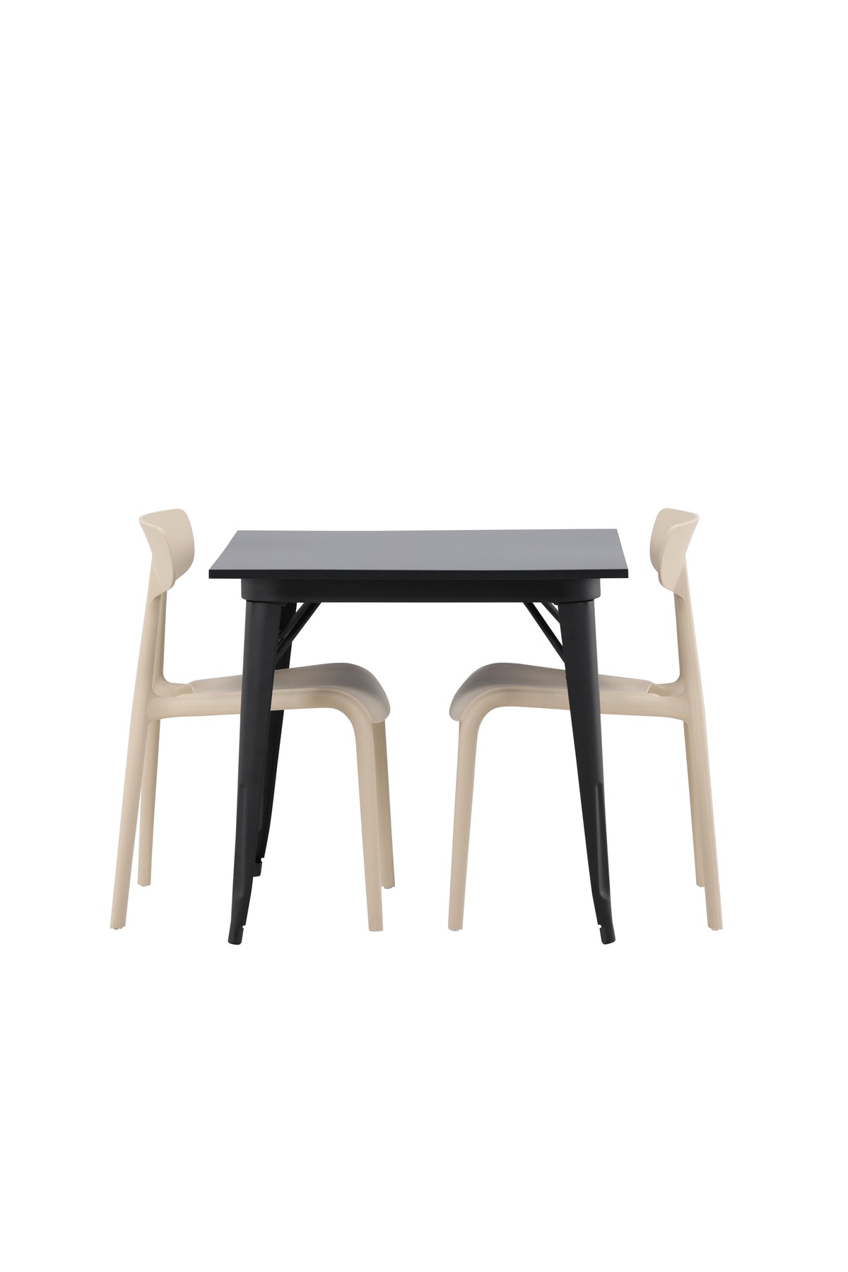 Tempe Matbord med Ursholmen Stolarna – 80x80