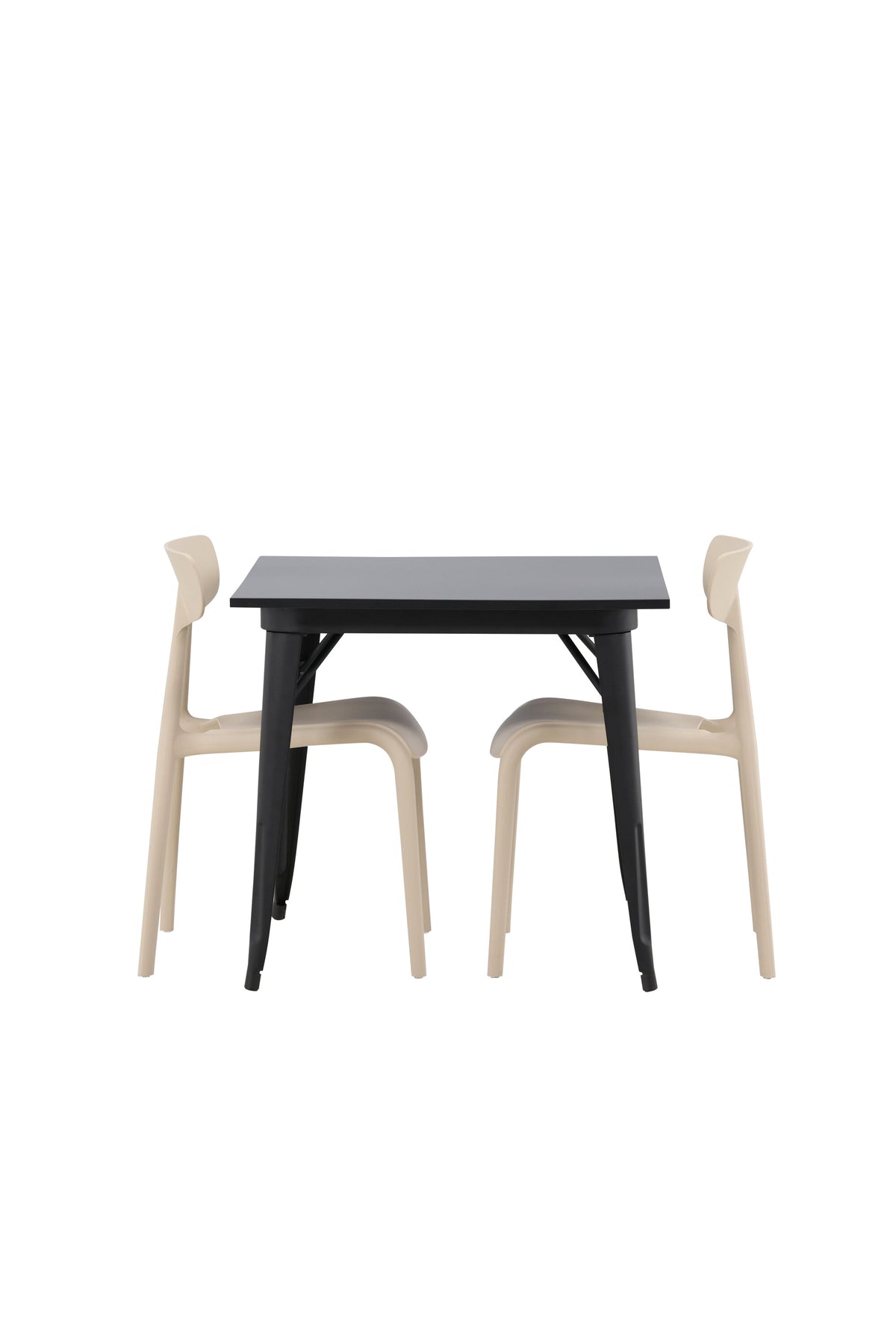 Tempe Matbord med Ursholmen Stolarna – 80x80
