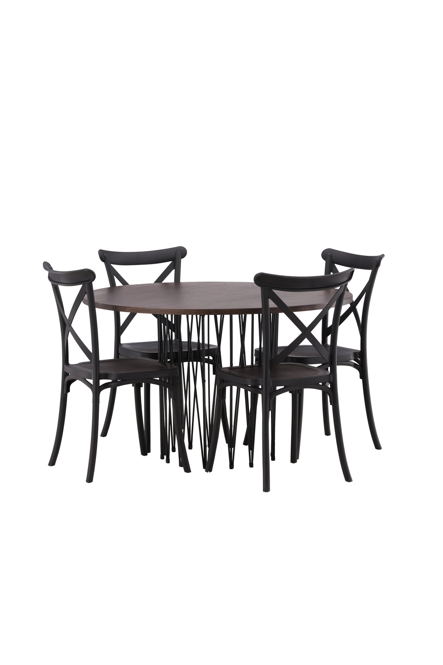 Stone Matbord med Crosett Stolarna Matgrupp