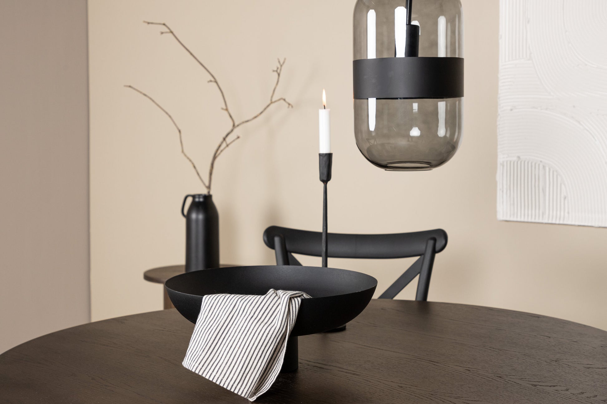 Stone Matbord med Crosett Stolarna Matgrupp