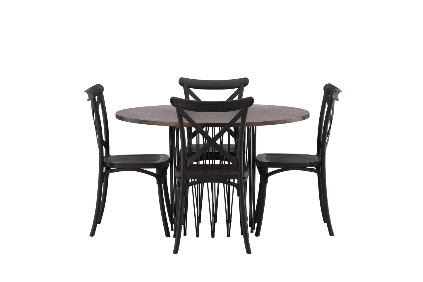 Stone Matbord med Crosett Stolarna Matgrupp