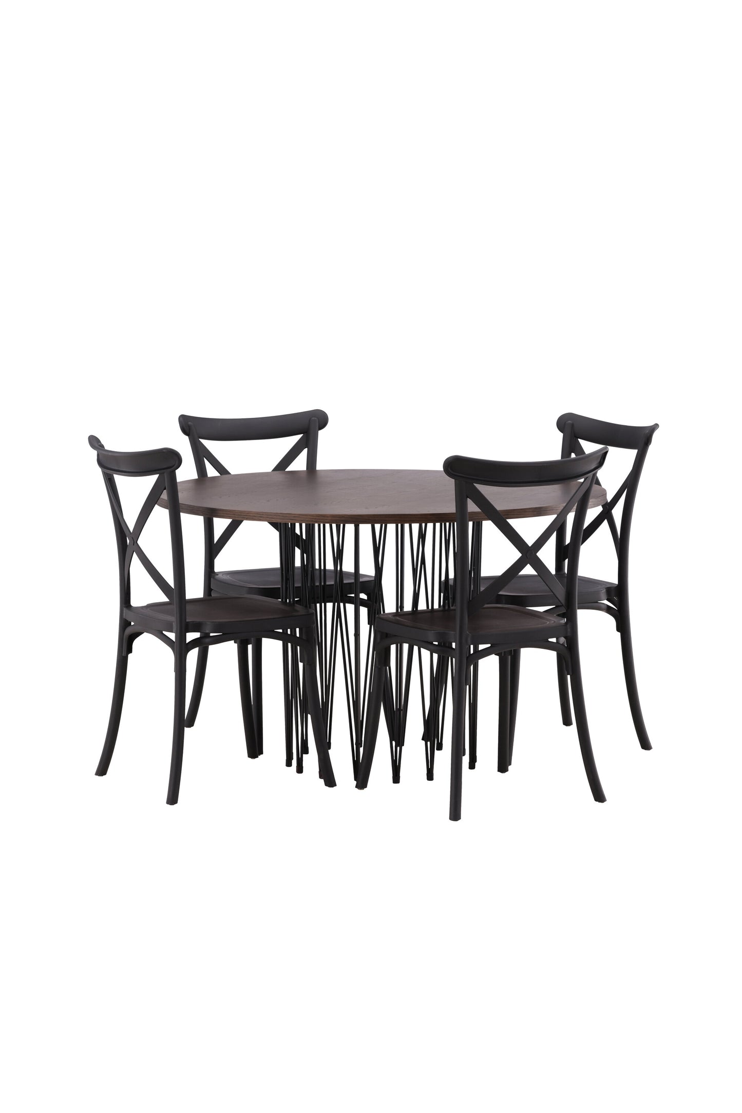 Stone Matbord med Crosett Stolarna Matgrupp