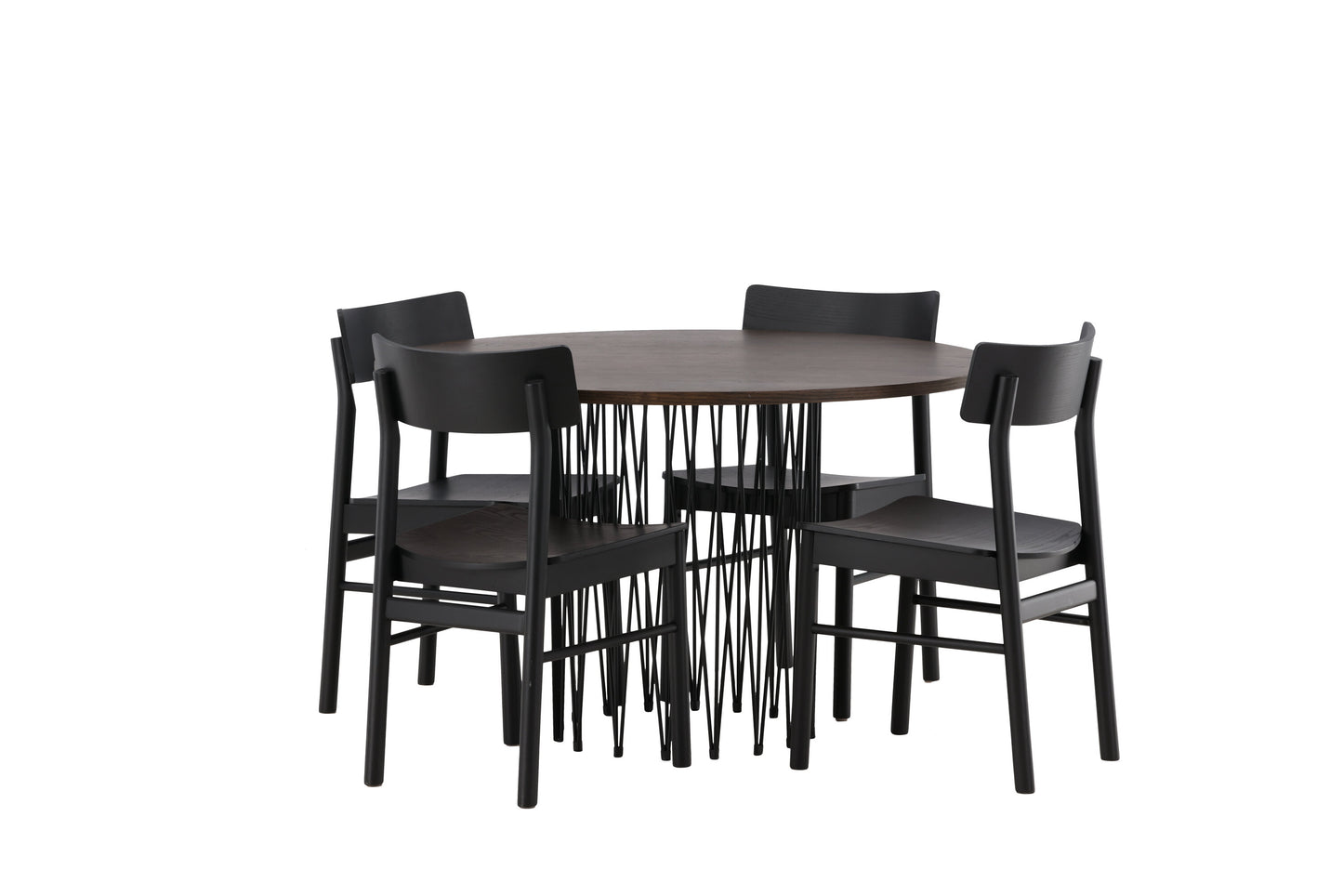 Stone Matbord med Montros Stolarna Matgrupp