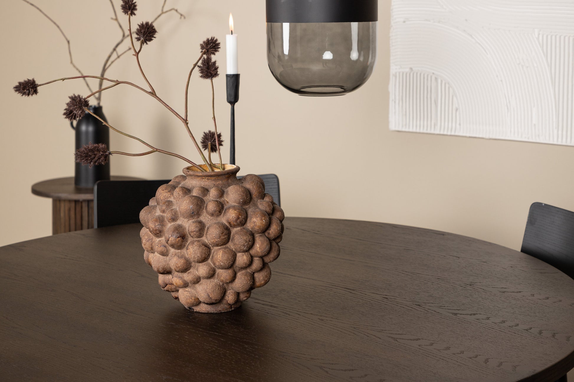 Stone Matbord med Montros Stolarna Matgrupp